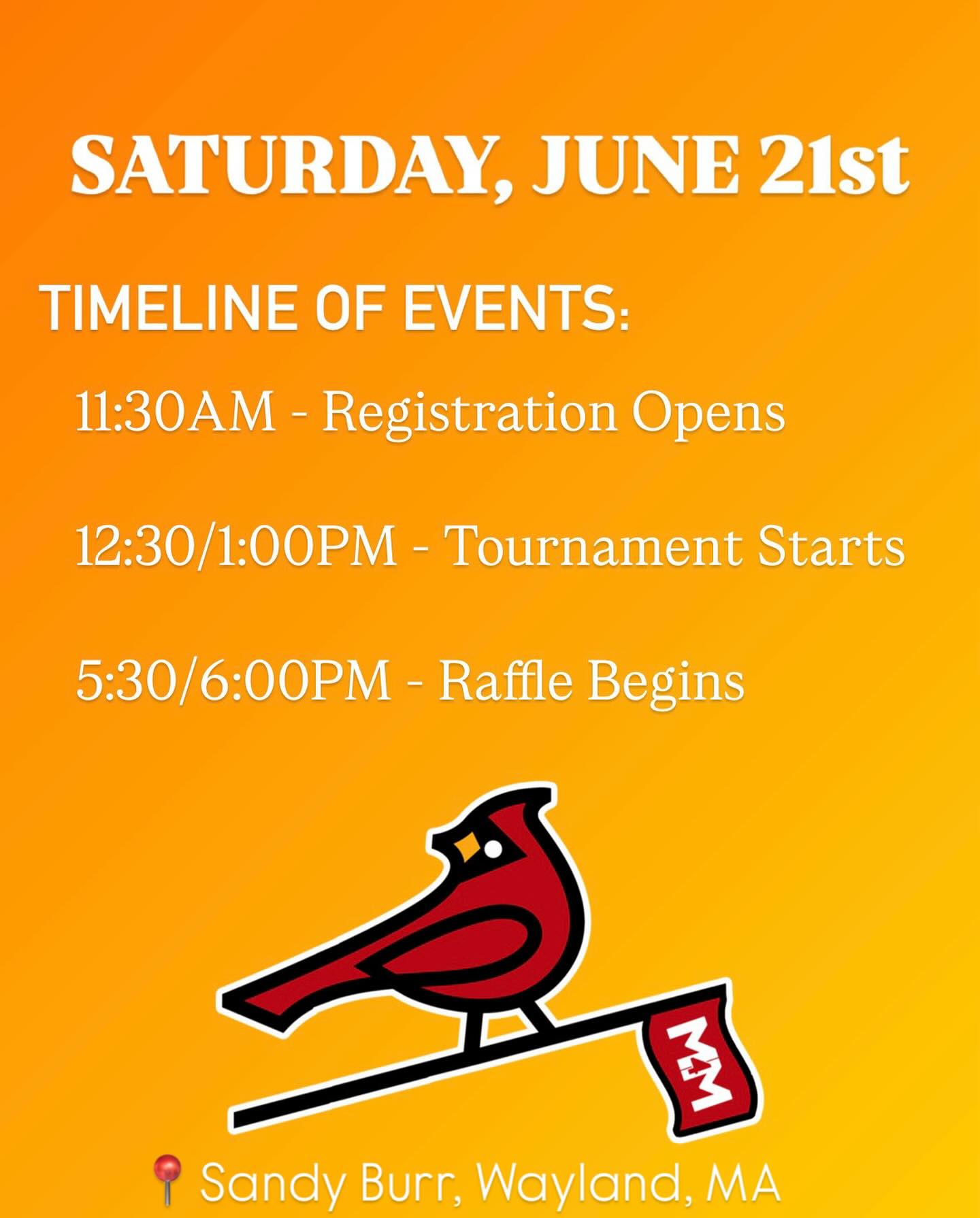 Want to join the fun but don’t golf?! Come join us for the raffles or stop by throughout the day!
All are welcome — the more the merrier!