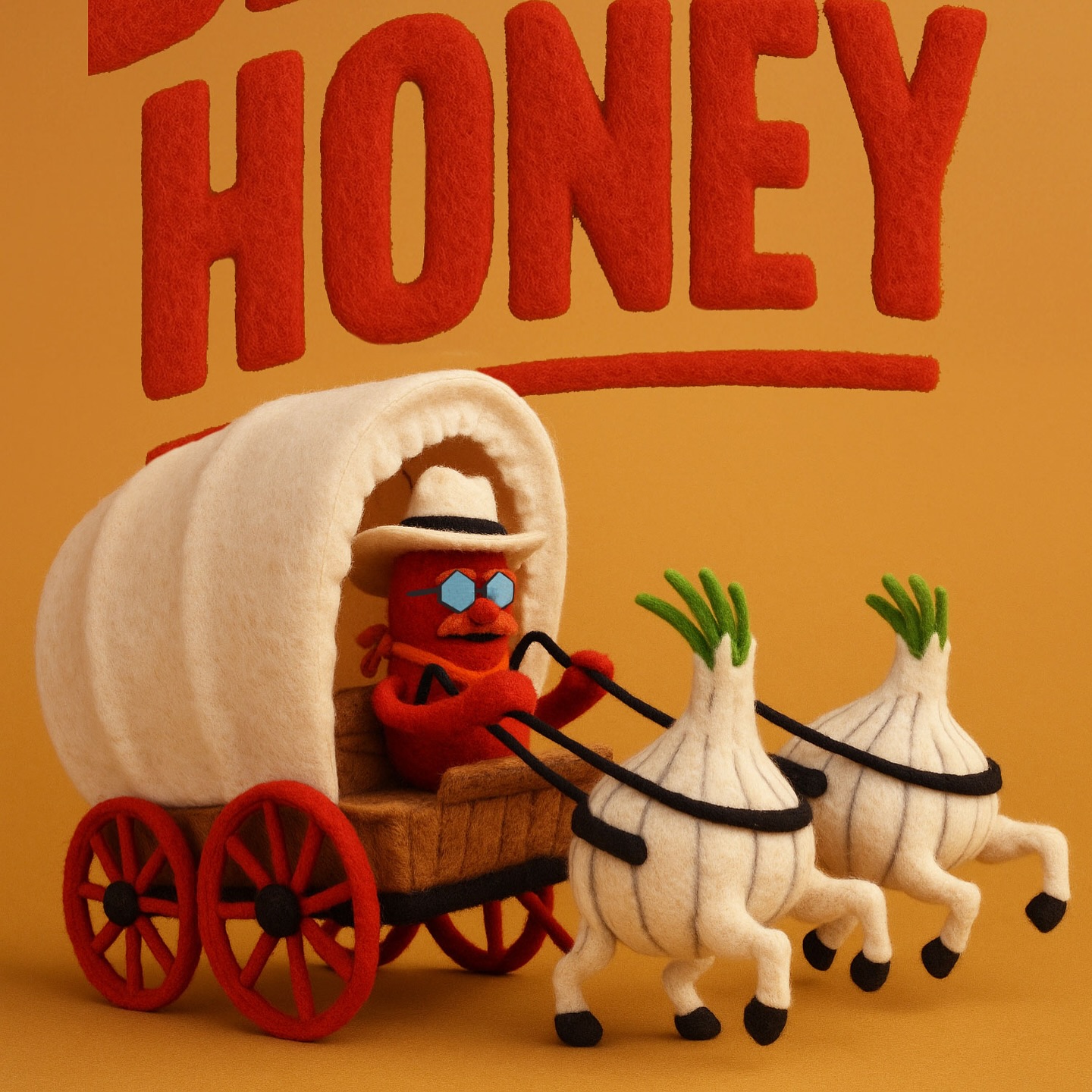 Feeling felty this morning. Maybe we need to lay off watching the Muppets for a little while 😬 #myblazinhoney #olstiles #honey #muppets #puppetshow #localhoney #hothoney