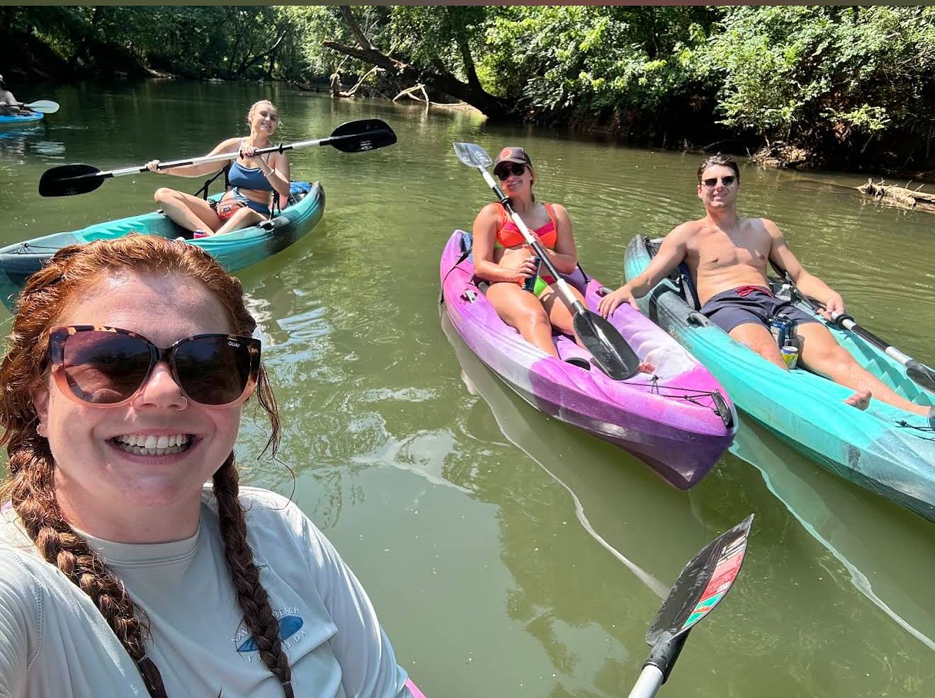 🔥WILD on the WATER WEDNESDAY!🔥
Why wait for the weekend when the river is calling right now?
Today’s the perfect day to sneak away, soak up some sun, and float your worries downstream. 😎
🛶 Kayaks ready, shuttles running, zero wait times!
🎣 Bring a pole — our pond is stocked and hungry!
🐾 Yes, your pup can float too (just bring a life jacket)!
📍15 minutes from downtown Huntsville
🚗 Park, launch, float, and we’ll shuttle you back — easy!
Whether you’re playing hooky from work or just need a midweek reset, TGL Adventures has you covered.
💥Don’t overthink it. Just grab your crew and come float with us today!
📞 Call now or pull up — we’re here and ready to roll!