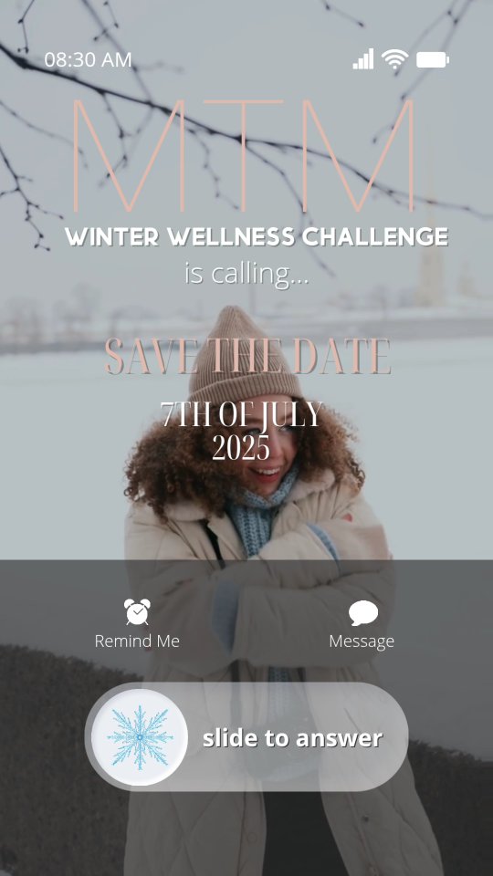 SAVE THE DATE ❄️
MTM's Winter Wellness Challenge is coming
7.07.2025
Stay consistent, connected, and cosy this winter with our 6-week Winter Wellness Challenge. Designed to keep you moving when motivation dips, this challenge is all about showing up for your strength, your mindset, and your community.
Details on how to register to follow soon, but I'll tell you this, it's going to be the best one yet ❄️👏💪🏼
We are currently looking for sponcers to help us spoil some of our very deserving Mama's during the WWC. If you feel like your business aligns, please shoot us a DM to get involved. It's a great opportunity to be exposed to our engaged and loyal community of local women.
💖❄️✨️👯♂️🏋♀️🧘♀️🧦