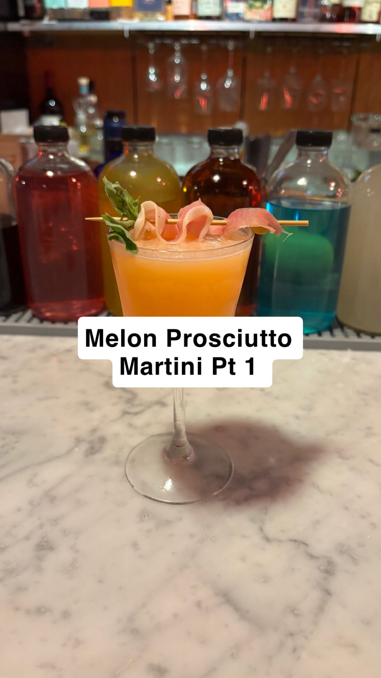 Melon Prosciutto Martini
My r&d is getting a little out of hand
#bartend #cocktail #nycdrinks #nycbartender #drinkrecipe #cocktailrecipe #bartender #cooking #recipe #shakeitbaby #cookingforamici #drinks #cookingforami