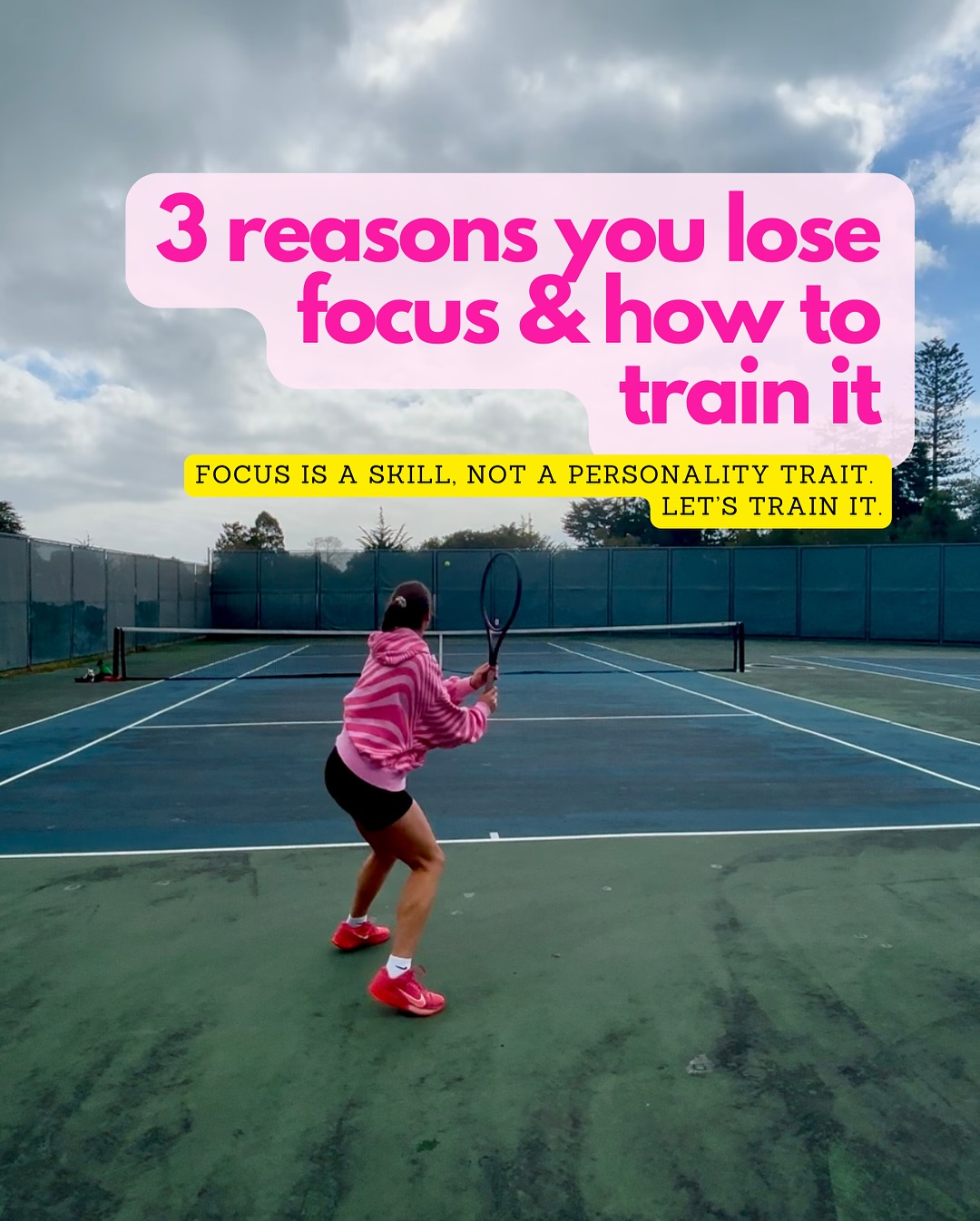 Ever zone out mid-game? Forget the score? Overthink that last mistake?
Here’s what no one tells you:
Focus isn’t fixed. It’s a trained skill. 🧠💪🏼
Whether you’re on the court or just trying to get through your day 👉🏼 this matters.
Let’s break it down:
1. Too many distractions
You’re trying to process plays, pressure, and what your coach just said… all at once. No wonder your brain short-circuits.
Same thing happens when your phone dings, your boss emails, and you’re low on sleep.
✨The fix? Train Selective Attention.
🔹Pick one cue and lock in.
🔹Try a word like “Breathe,” “Target,” or “Next.” It anchors your focus when everything else is loud.
2. You don’t know how to reset
You lose focus, and stay lost.
In life, it’s the same when you spill coffee and your whole morning spirals.
✨The fix? Train a refocus routine.
🔹Shake it out. Take one breath. Use a cue. Then move forward.
🔹It’s not about being perfect. It’s about resetting.
3. You’re time traveling
Thinking about the last mistake or the final score? That’s mental quicksand.
Same goes for worrying about tomorrow’s meeting or yesterday’s argument.
✨The fix? Train present-moment awareness.
🔹Breathe. Feel your feet on the ground. Come back to this moment. That’s where your power is.
What does real focus feel like?
You’re calm but alert. You move with intention. You stop overthinking.
It’s not luck. It’s mental training, and it transfers to every part of your life. 🧠💪🏼
Tag someone who needs this and hit save for your next off day.
#MentalTrainingMatters
#SelectiveAttention
#RefocusRoutine
#PresentMomentTraining
#MindsetCoach
#GameChangerMindset
#MentalSkills
#TrainYourBrain
#LockedIn
#AthleteFocus
#PeakPerformanceTools
#InTheZone
#NextPlayMindset
#YouthAthleteDevelopment
#PerformancePsych
#ClarityUnderPressure
#BreatheAndReset
#FocusHacks
#MentalEdge
#AthleteLife
#WinningMindset
#MindfulnessForAthletes
#TrainTheMind
#MentalStrengthTraining
#SportsParentTips
#CoachTips
#HighPerformanceHabits
#EverydayFocus
#MentalFitness