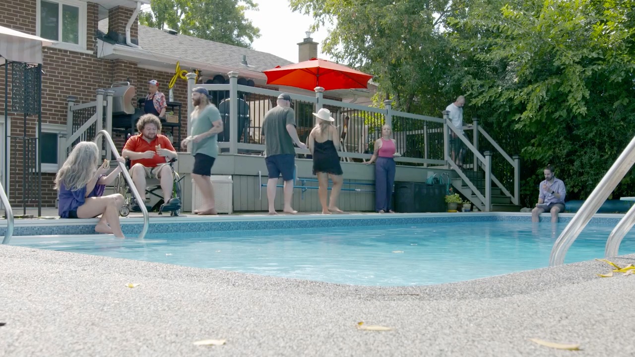 #summer's here. time for a #pool party. directed by @patcoppolino #comedy on @fibetv1 . Check out more content @faulconbridgesfallingdown