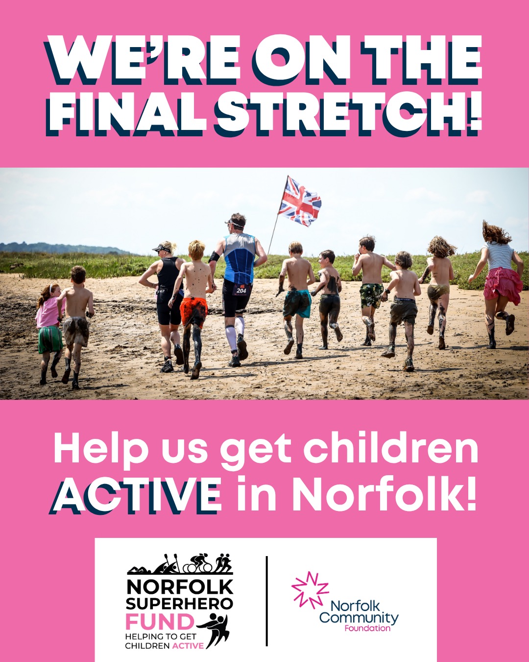 What a weekend! The Norfolk Superheroes conquered their course, smashed personal goals, and raised vital funds for Norfolk Community Foundation. THANK YOU to everyone who took part and supported them! 🙌
The finish line may have been crossed, but our work continues. Your donation can still make a huge impact. Be part of the superhero legacy: justgiving.com/campaign/superhero2025-activechildren