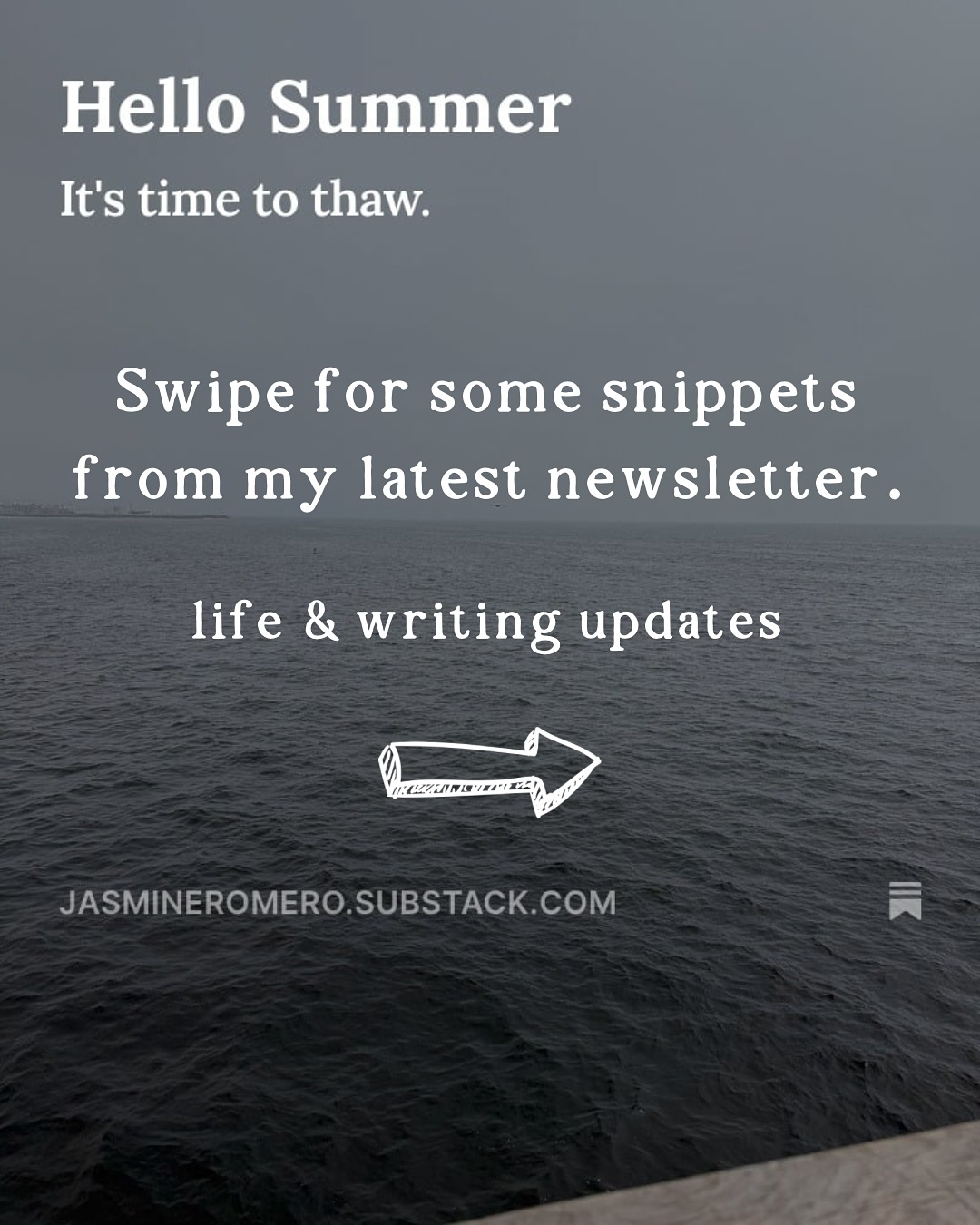 Being vulnerable on main. 🌊
If you want to read my whole letter, 🔗 to my substack is in my bi0!
#creativity #mentalhealth #grief #author #books