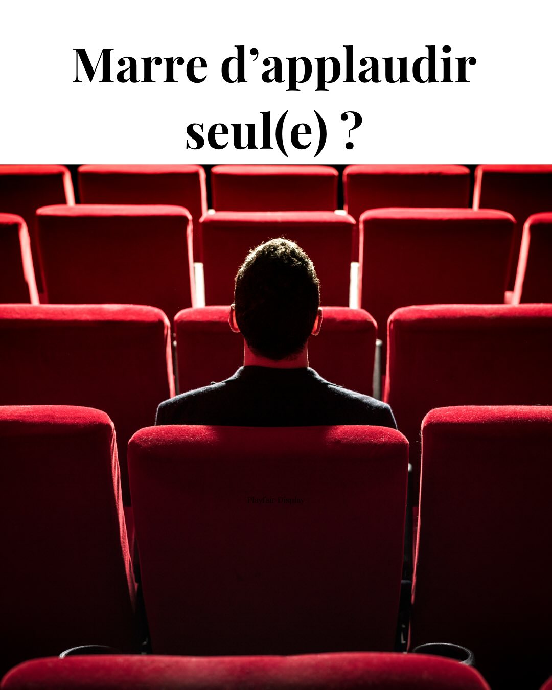 🎭 Marre d’applaudir seul(e) ?
Notre app t’aide à trouver un compagnon de sortie pour partager les émotions, les rires, et pourquoi pas… trouver de nouveaux amis ? 💫
❤️ like une sortie culturelle qui te plaît, et rencontre quelqu’un qui a les mêmes envies que toi.
👉 Abonne-toi pour ne rien manquer !
📲 Application disponible sur l’App Store et Google Play
#SortiesCulturelles #RencontresCulturelles #solo
