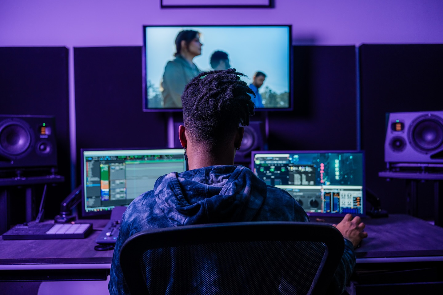 If your film is going to the big screen, it needs to sound big.
We mixed the short film Swapped at Length (@crosspatch.films) and gave it the full 5.1 treatment for its theatrical festival run. Surround allows us to build space and tension without crowding the dialogue.