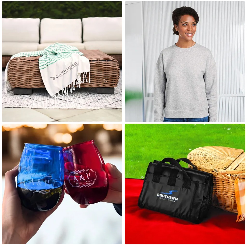 We help companies build their brands through customized products and apparel. Call today to see how we can help spread your message! #blankets #sweatshirts #tumblers
