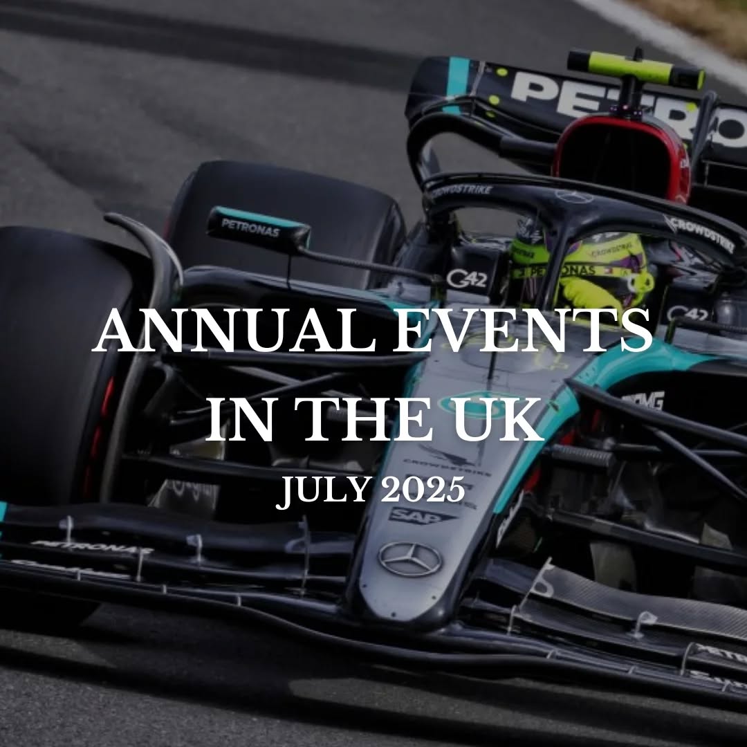 Annual events in the United Kingdom in July 2025
⠀⠀
Experience Britain through its summer celebrations – plan your journey to match the rhythm of local traditions and unforgettable festivities
⠀
📌 RHS Hampton Court Palace Garden Festival | July 1 – 6, 2025
Surrey, England
⠀
The world’s largest annual flower show featuring stunning garden installations, floral displays, and a wealth of inspiring ideas
⠀
📌 Llangollen International Musical Eisteddfod | July 2 – 7, 2025
Wales
⠀
One of Wales' major festivals, combining music and culture. The event brings together participants from 26 countries in the picturesque town of Llangollen on the riverbank. Colorful costumes add vibrancy to the summer celebration.
⠀
📌 Formula 1 British Grand Prix | July 3 – 6, 2025
Silverstone, England
⠀
A prestigious motor race held annually at the legendary Silverstone Circuit. The average cornering speed here is higher than at any other track in the championship
⠀
📌 Wales Airshow | July 5 – 6, 2025
Wales
⠀
An annual airshow held over Swansea Bay, featuring some of the best aerobatic display teams from both military and civilian aviation worldwide
⠀
📌 Buckingham Palace Summer Opening | July 10 – September 28, 2025
London
⠀
Every year from July to September, Buckingham Palace opens its doors to visitors, offering the chance to explore 19 state rooms used for official receptions and ceremonies
⠀
📌 The Open Championship | July 13 – 20, 2025
Antrim, Ireland
⠀
The prestigious golf championship returns to Northern Ireland for the first time since 2019, where Royal Portrush Golf Club will host the 153rd edition of this renowned event
⠀
📌 RHS Flower Show | July 16 – 20, 2025
South Yorkshire, England
⠀
The event promises visitors captivating garden displays, themed gardens, family-friendly activities, and the opportunity to get expert advice. The RHS Flower Show will take place at Wentworth Woodhouse.
⠀
📌 Qatar ‘Glorious Goodwood’ Festival | July 29 – August 2, 2025
West Sussex, England
⠀
A charming and elegant horse racing festival with picnics, evening jazz, and celebrity guests. Held on the picturesque grounds of the Earl of March near Chichester
⠀
➡️ Get in touch with our Luxury Travel