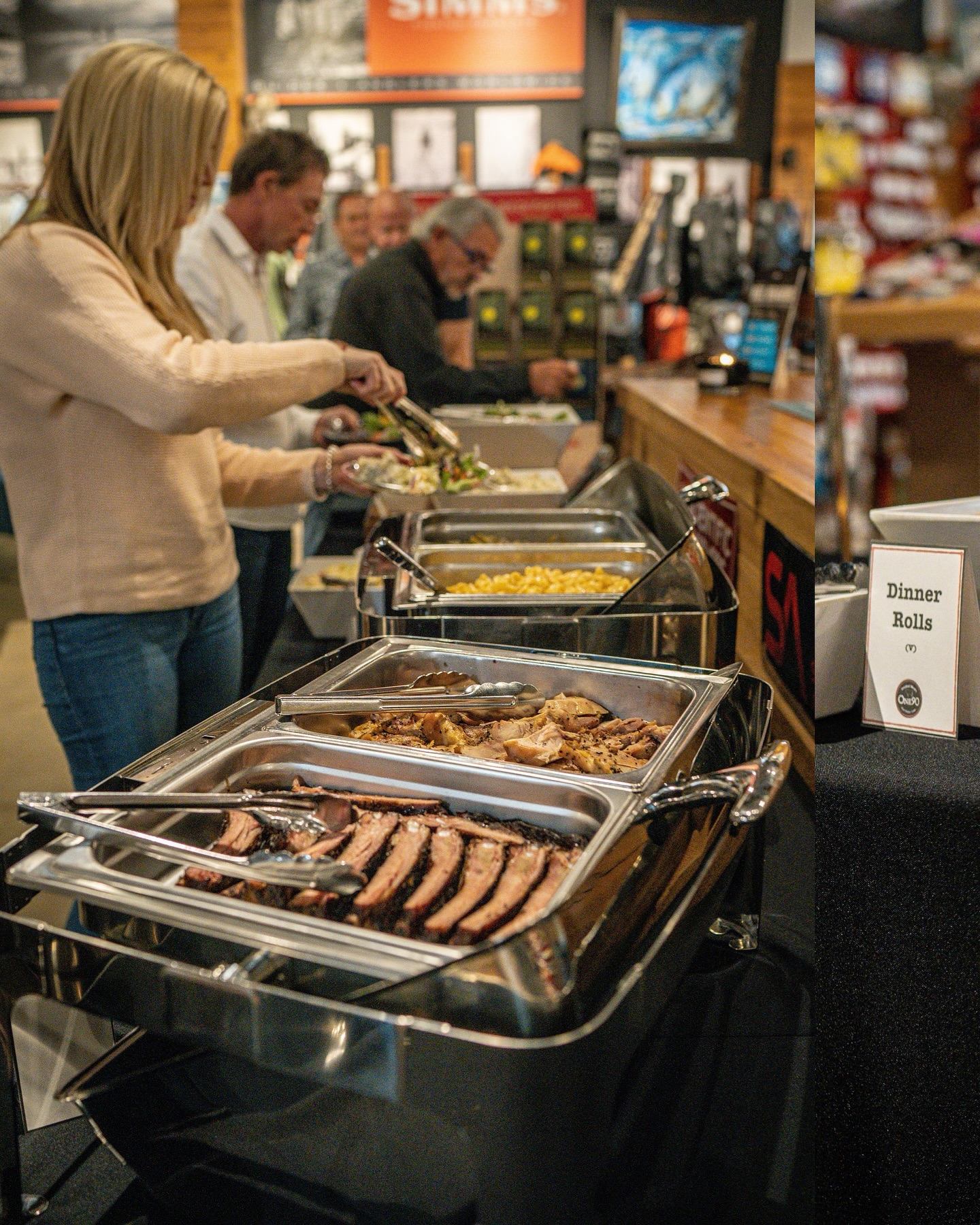 A little rustic, a little refined. One90 BBQ brought to you by Cohost at Tailwaters Fly Fishing hit every note just right. 🎶🍖 🎣
#BBQGoals #corporatecatering #dallascatering