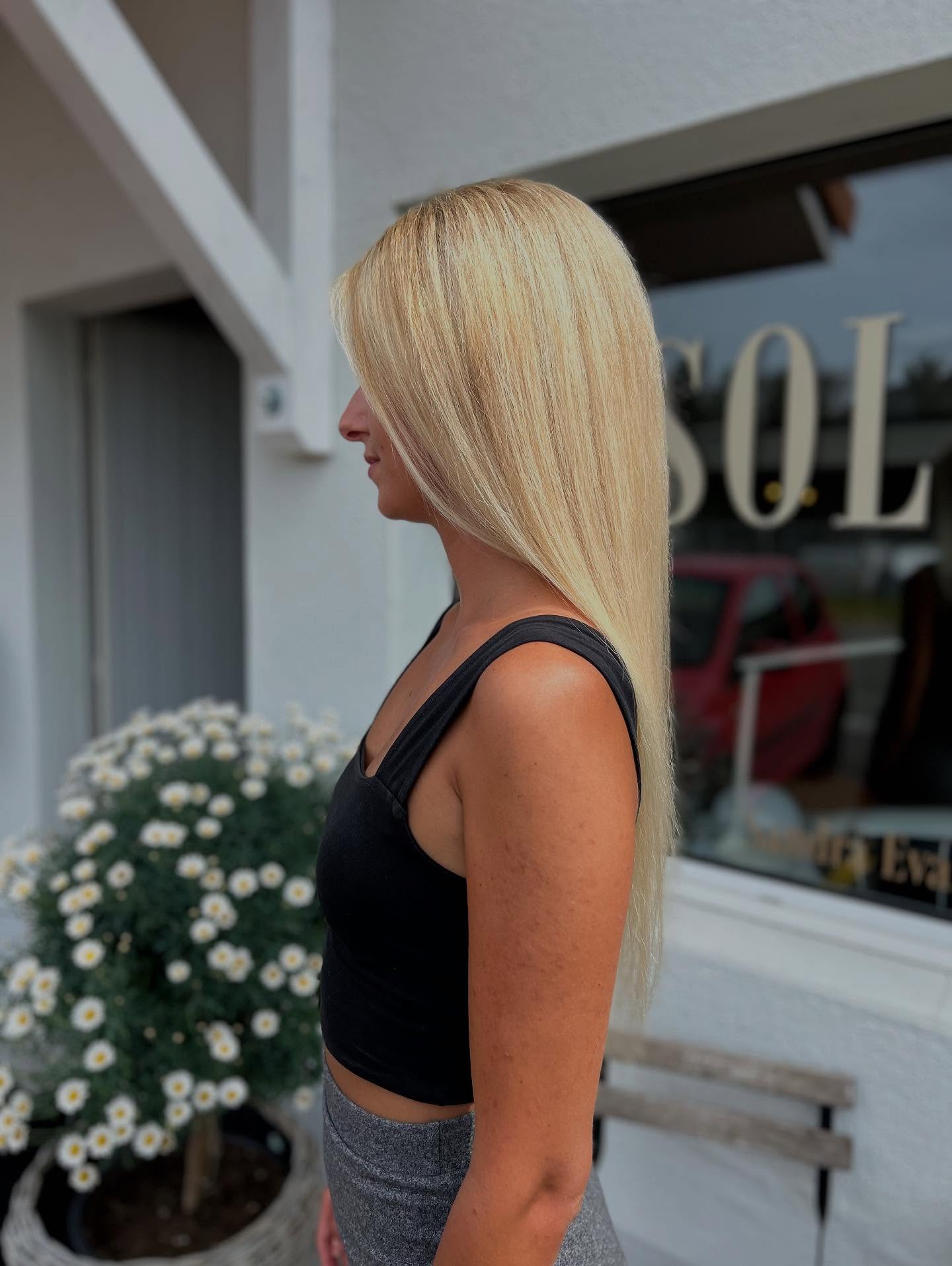 Summer time😍new blond highlights with balayage. #solombrahair #framesiswitzerland #framesiinfinityplus #framesi101❤️102
