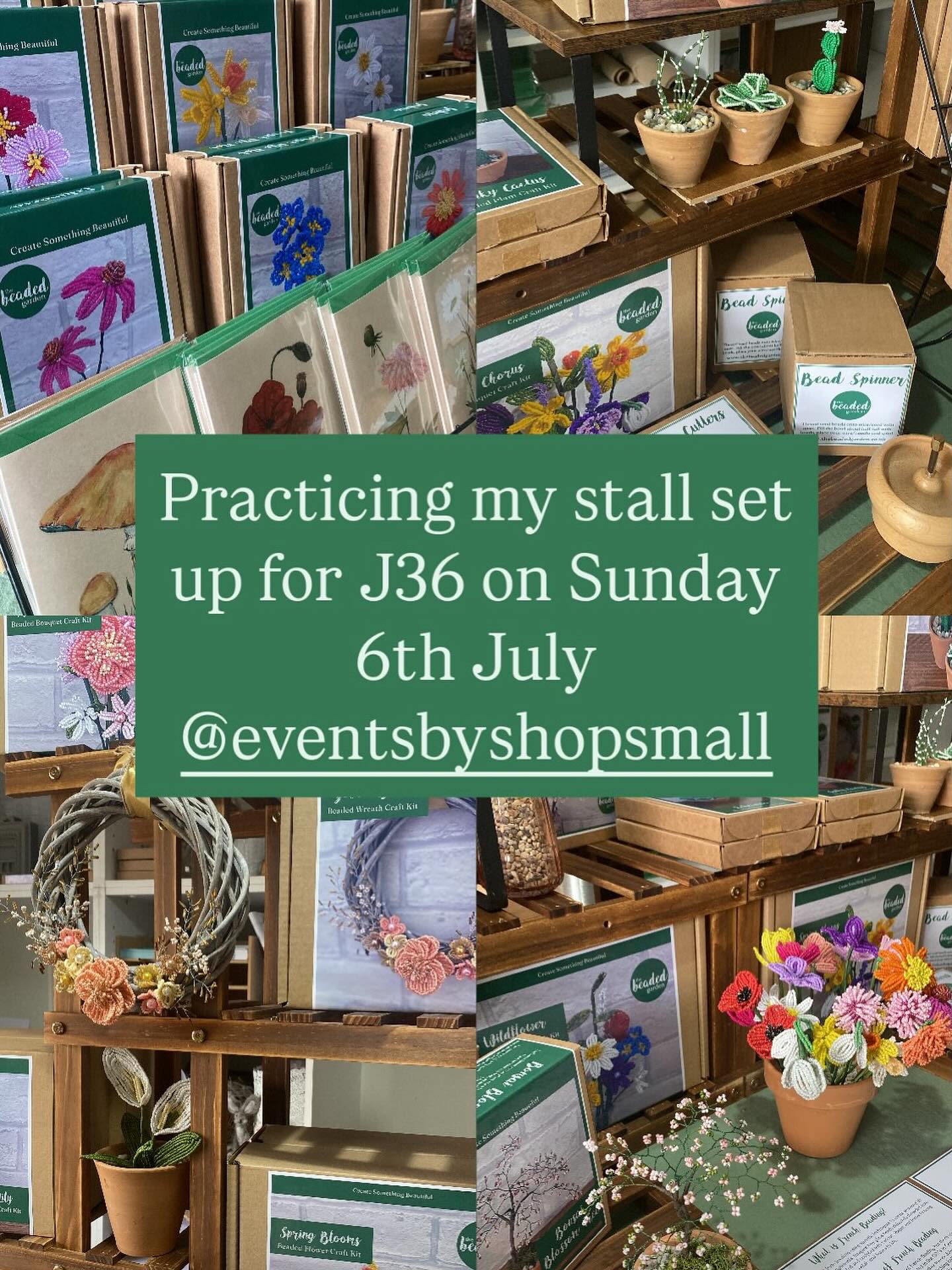It’s taken all day to build shelves and arrange the kits in practice for the J36 Summer Market hosted by @eventsbyshopsmall held on Sunday 6th July (not long to go!) 🌺 a few more samples to make up and a surprise new kit to launch just in time! 🌱
#marketprep #summermarket #marketstall #shopsmall #j36market #smallbusiness #showyourwork #marketdisplay #shopdisplay