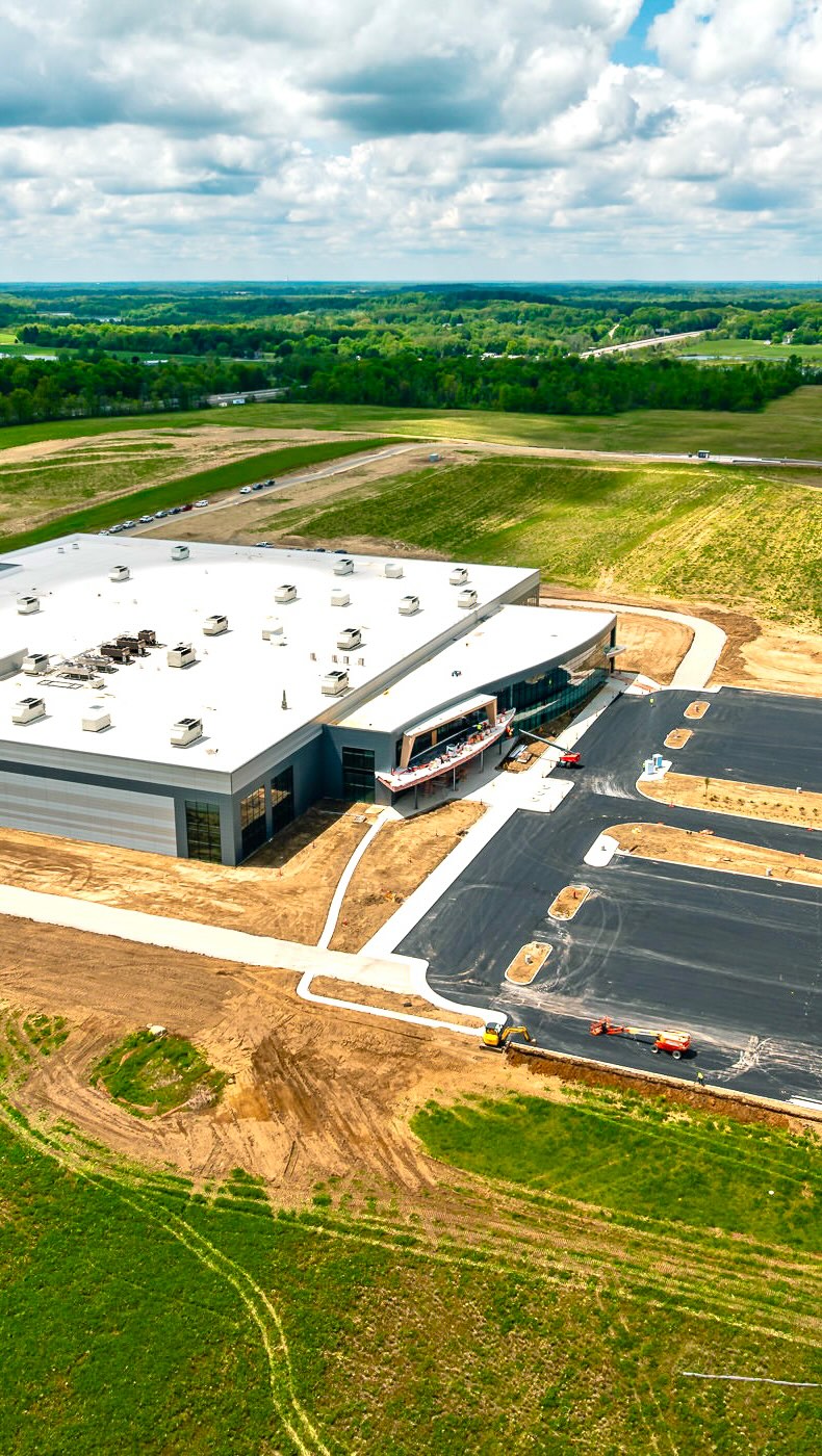 We are happy to share all the progress we’ve made on this 180,000 SF new facility that will allow Industry leader Viega to continue their work manufacturing press technology, plumbing & HVAC parts.
Thank you to our team of contractors who continue to work hard every day and to the Portage Development Board for your continued support to bring this great company to Portage County, Ohio!