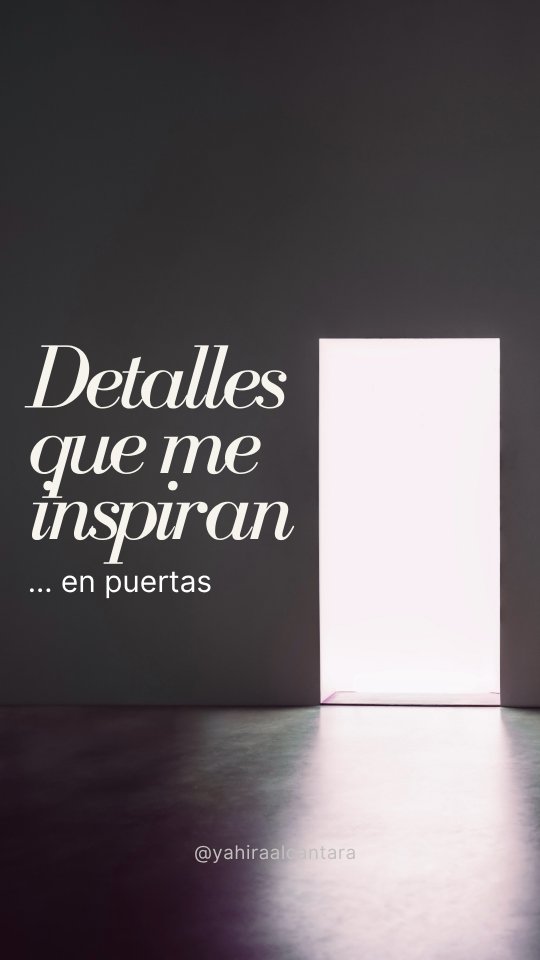 🚪❤️
Cuéntame ¿Cual te gustó más?
Cc: Referencias encontradas en Pinterest
#interiordesign #DiseñodeInteriores #arquitectura