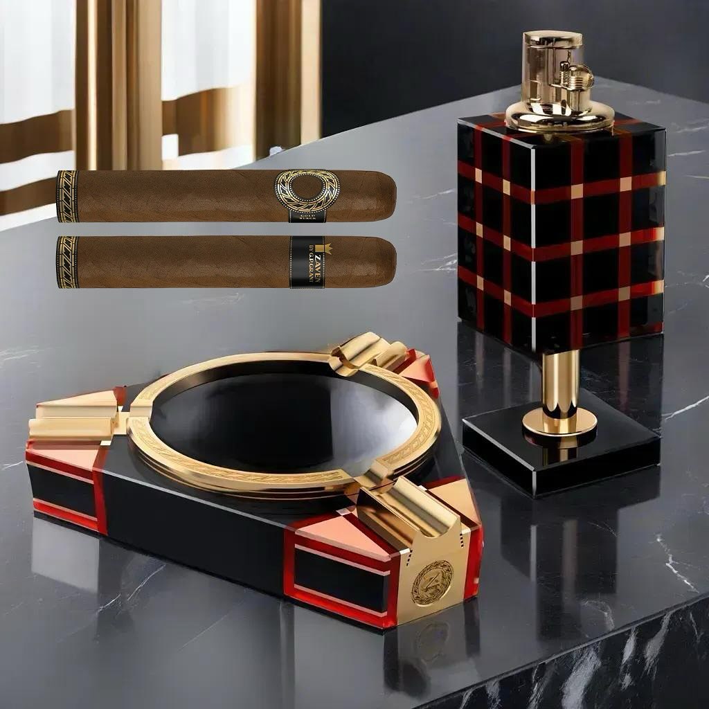 ๐ฅ Where power meets precision
Discover the Authentic Unique Functional Obsidian Black Set โ a bold fusion of craftsmanship, function, and timeless design.
๐ค Deep obsidian base
๐ด Striking red inlays
โจ Gold-finished accents
The ashtray and lighter arenโt just tools โ theyโre a statement of taste, presence, and ritual. Built for those who value the weight of details and the elegance of fire.
๐จ Best paired with a premium cigar. Elevate the moment.
๐ฏ๏ธ๐ฅโ๏ธ
#GPGrantIconicAshtrays #GPGrantAshtrays #IconicAshtrays #ashtrays #cigarashtray #stoneashtray#LuxurySmokingAccessories