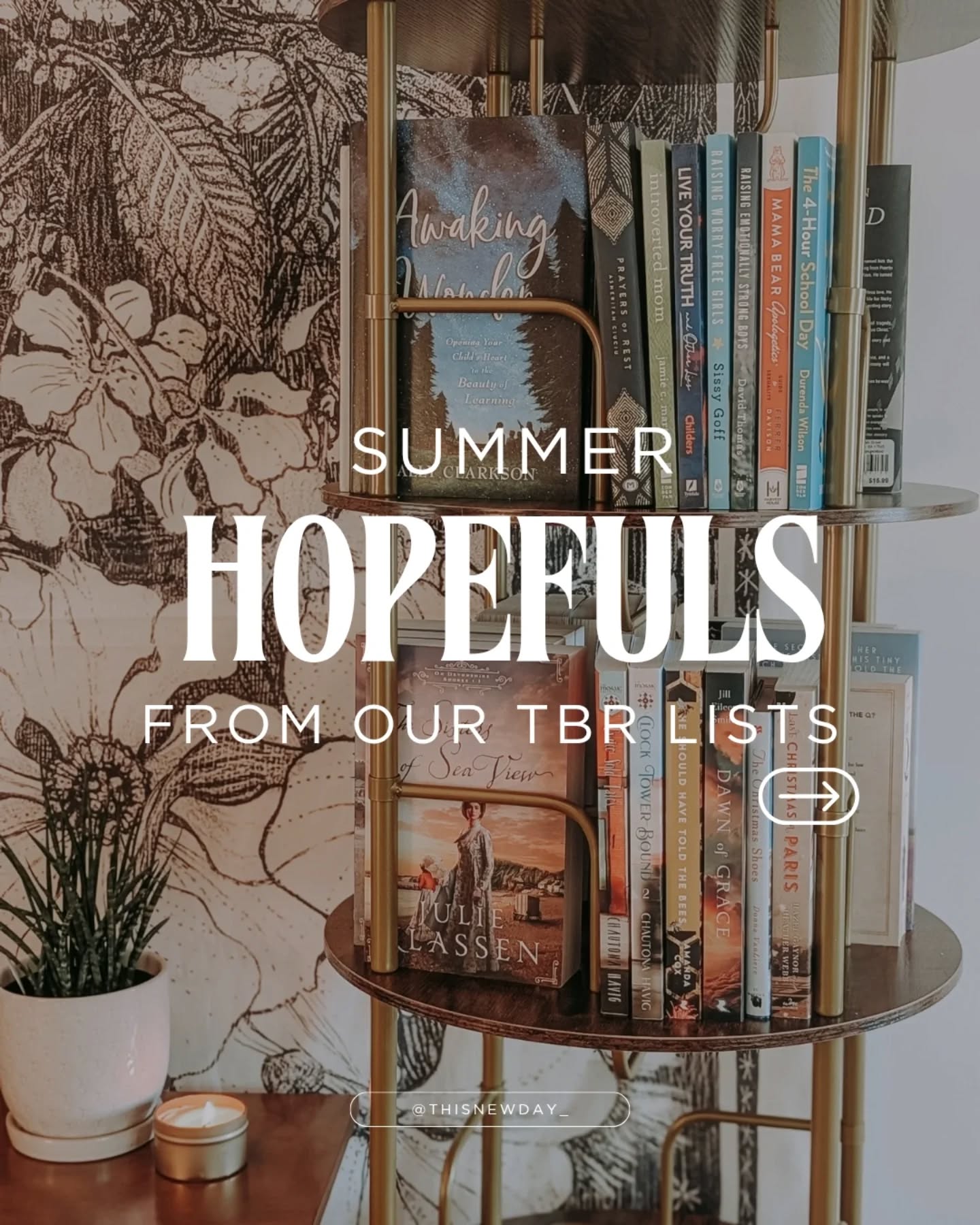 ✨ Summer Reads
Today our #livingbooklegacy book group is sharing books that we are hoping to read this summer! ☀️
Reading is such a huge part of our summer!
We enjoy signing up for our local library's summer reading program, listening to audiobooks while we travel, and staying inside with a read aloud during the humid days. 😅
Swipe through to see our summer hopefuls! ➡️
✨ What are you hoping to read this summer?
For more book suggestions check out my friend's posts:
@brittsbookbin
@blessedwithmotherhood
@thisnewday_
@playinghomeschool
@juiceboxhomeschool
@brave.little.learners
@thesewildknights
@delightfullyfeastingpress
@treasuredhourbookshop
@letthemlovelearning