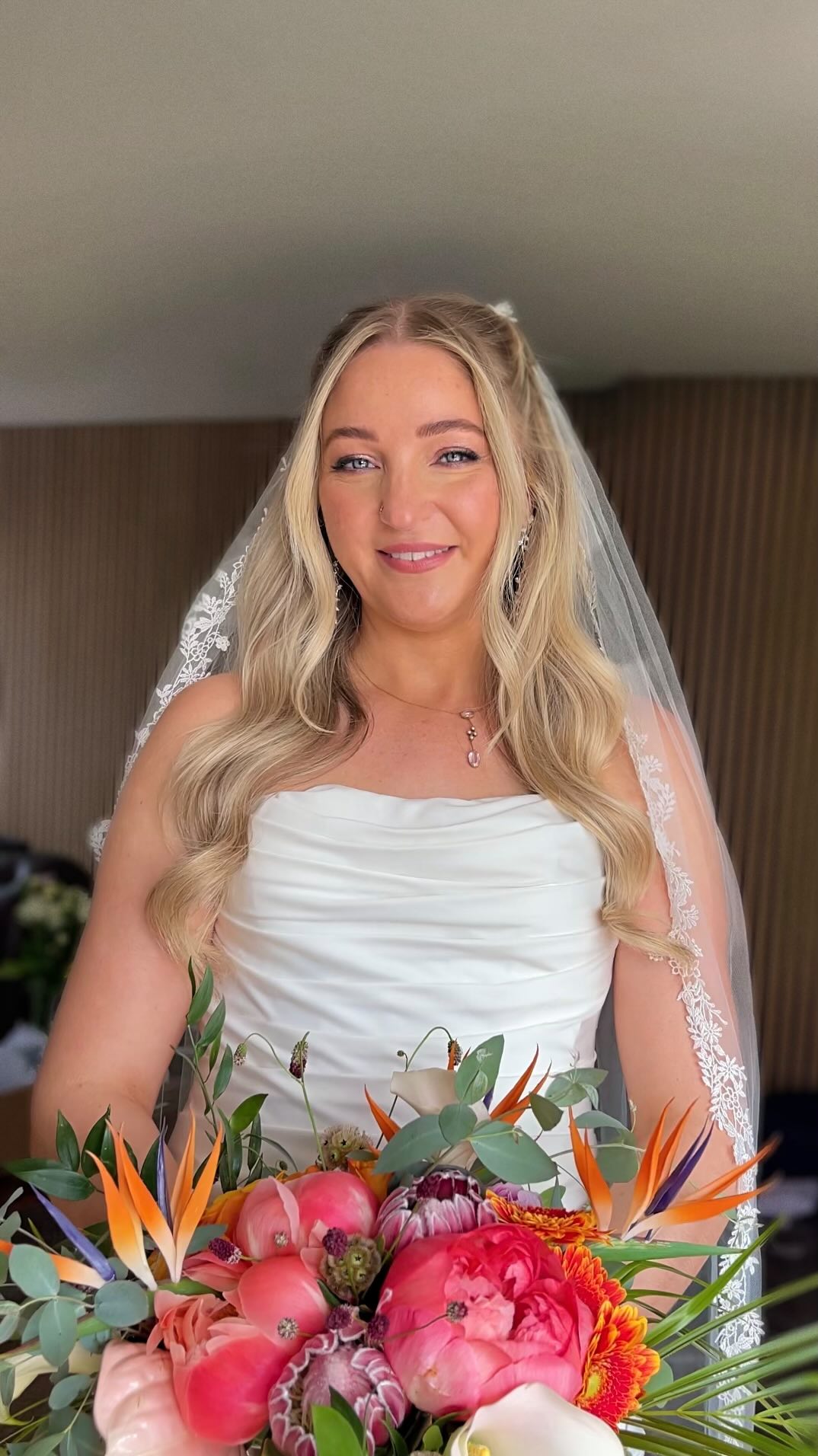 Not just the hair. Not just the makeup.
But a full, elevated version of you — effortlessly polished, camera-ready, and completely in tune with your style.
For Jessica, we took her inspiration and translated it into something that worked for her.
Soft, sculpted waves. Natural glam that felt like her skin, just better.
The kind of look that photographs beautifully, and still feels amazing in person.
Because your wedding look should never feel like someone else’s idea of “bridal” — it should feel like you, just at your most confident.
💡 Save this for inspo or send it to your bridal party.
Getting married in Herts, Essex, Beds (or beyond)? I’d love to create something perfect for you — link in bio 💌
#BridalHairSpecialist #WeddingHairAndMakeupUK #ModernBrideStyling #CalmBrideVibes #HollywoodWavesUK #NaturalGlamUK #HertfordshireStylist #CleanBridalBeauty #BridalMorningsMadeBetter #YouButElevated #cleanbridalmakeup #kgjunechallenge