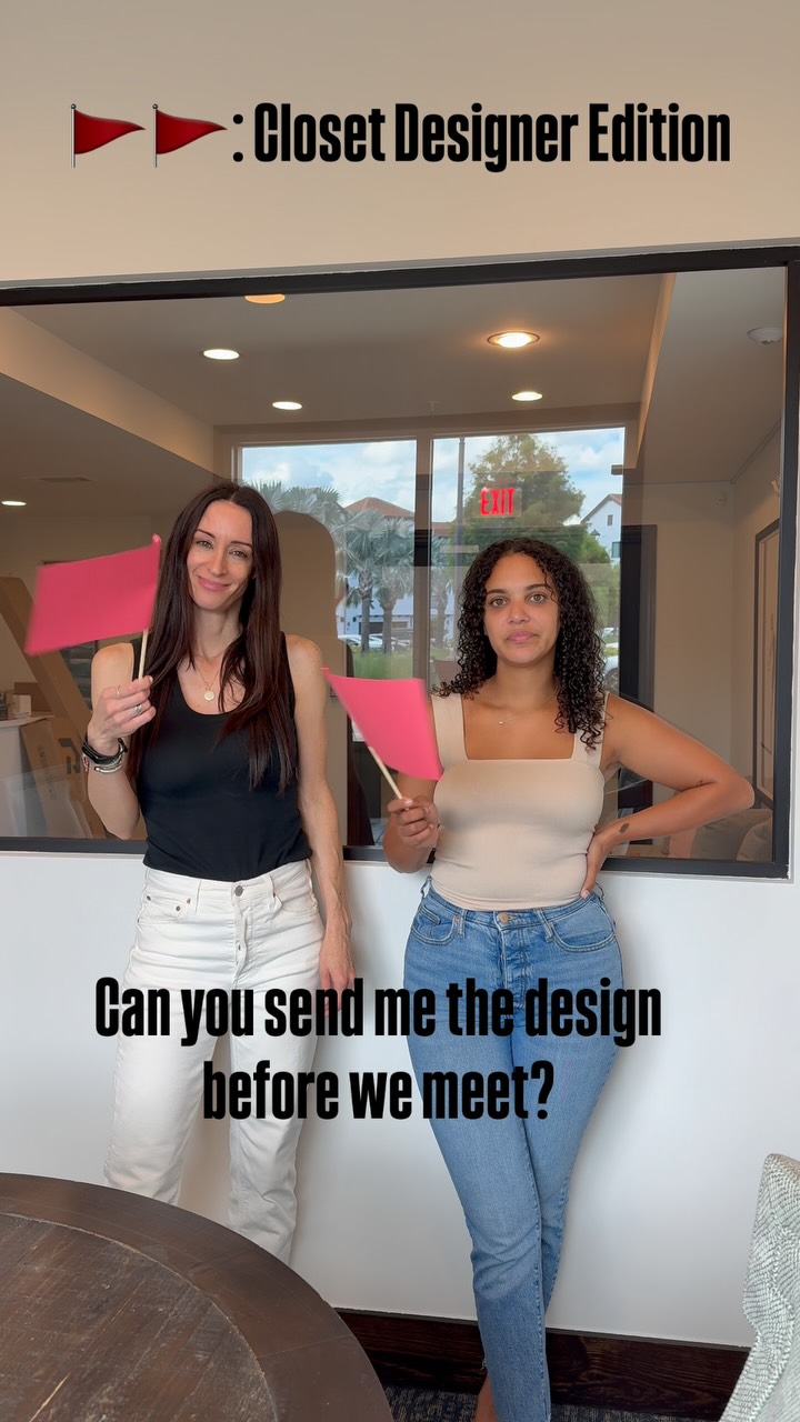 Client Red Flags đŠ for Closet Designersâ¨If youâre in the custom design world, these will feel way too familiar:
1. âCan you send me the design before we meet?ââ¨â Big sign the client is shopping ideas not hiring you for your process.
2. âI just need a quick layout.ââ¨â Translation: they want your expertise for free, without a real commitment.
3. Zero interest in inventory assessment.â¨â They want a Pinterest moment not a real life solution. This will backfire.
4. Doesnât include a key decision-maker (like a partner or spouse).â¨â If theyâre not involved early, expect delays, surprises, and last minute rework.
5. âWhy does it cost that much? Itâs just a closet.ââ¨â They donât understand the value of custom design (yet).
6. Asks for a discount before understanding the value.â¨â If pricing is the first priority not process, theyâre not seeing the strategy, skill, and service behind the design.
đđź Have you run into any of these lately? Letâs hear your red flag moments in the comments.
#ClosetDesigner #CustomClosets #ClientRedFlags #InteriorDesignTips #ClosetDesign #DesignProcess #KnowYourWorth #FunctionalDesign #LuxuryStorage #ClosetInspo #DesignerLife