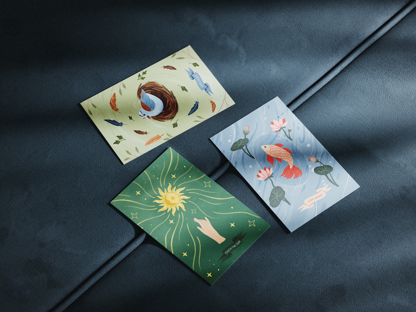 Fresh off the tablet: Brand new, mini jewelry cards for @gufojewelry 🪶✨
.
.
.
.
#illustrationartists #womenofillustration #creativestudio #illustratorsoninstagram #procreate #jewelrylovers