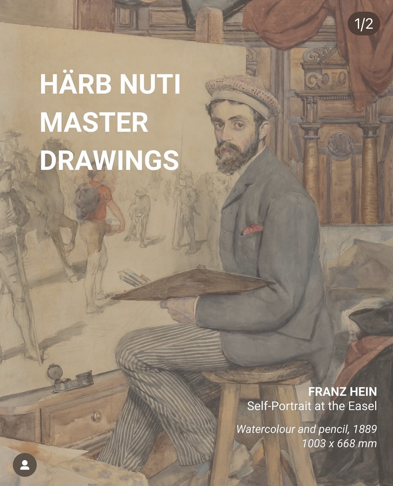 Summer Exhibition in London: @troiscrayons
Tracing Time
26 June - 5 July
Opening tonight in Cork Street, London, with a great selection of works on paper.
A wonderful platform created by @alesawiththes @sebastienparaskevas @tomneville_ to increase drawing visibility and communauty.
We are presenting 9 drawings including this wonderful large-scale self-portait by Franz Hein, a late 19th poet and painter (1863-1927)
@troiscrayons #oldmasterdrawings #oldmaster #drawing #watercolour #collecting #artdealer #londonart #worksonoaper #londonartweek #drawingweek
📍9 Cork Street, London, W1S
26 June - 5 July
Weekday 10:00 to 18:00
Weekend 11:00 to 17:00
Come and visit
Dealer: @haerb_nuti