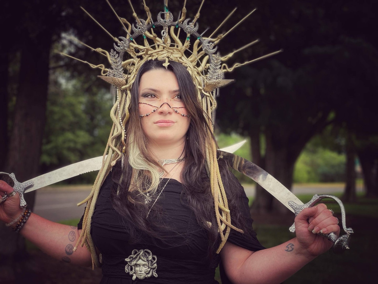 Let's pause to celebrate our cherished Lilith on her special day!
Year after year, she dedicates countless hours to learning and embracing the Goddesses we honor in our gatherings.
Her commitment unites this community and is a beacon of strength and light for many.
Here is to her 33rd Solstice!