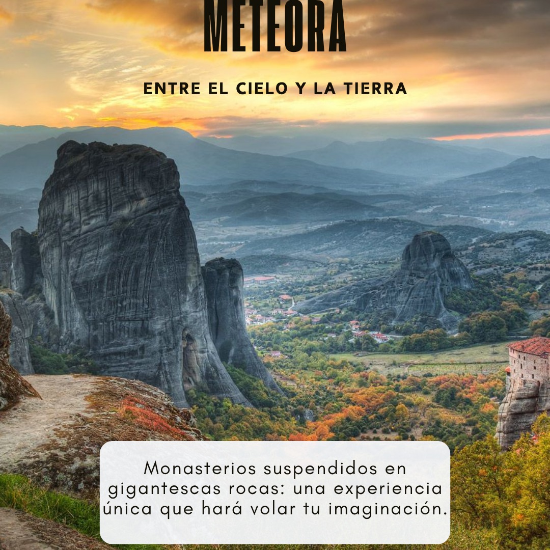 Los monasterios de Meteora parecen flotar sobre gigantescas rocas. Un lugar que te conecta con la espiritualidad y el asombro.
#meteoragreece🇬🇷 #inspirateaviajar #rinconesdelmundo #greekescape #travelinspi̇ration #descubregrecia #viajacontravelx
