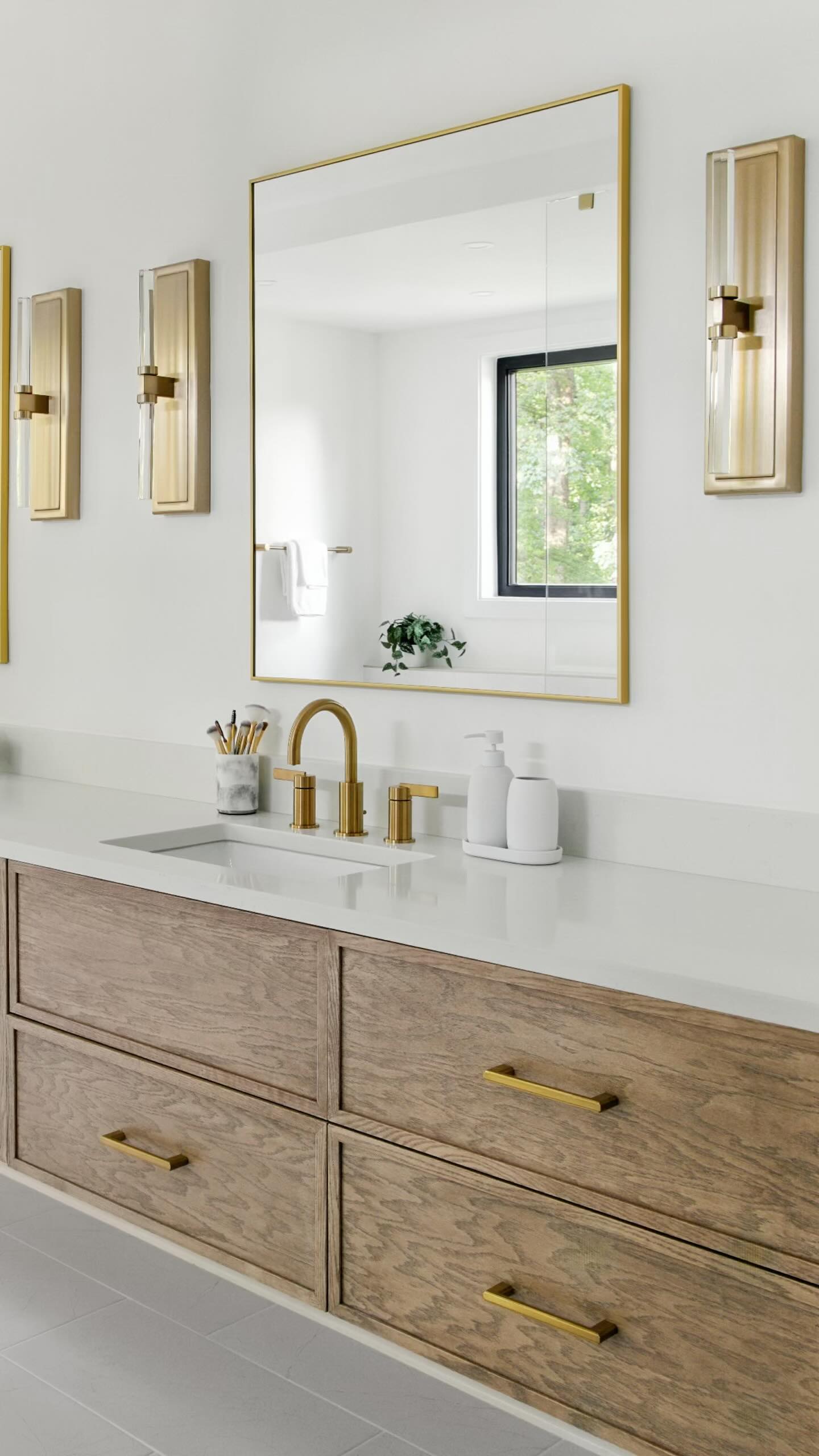 Designing this home with Evergreene Homes was about more than finishes—it was about feeling. And this primary bath captures that calm, grounded energy we wanted throughout the E-Series.
Earthy textures, soft contrast, and a mix of materials that quietly elevate the space.
Want the tile details? You’re not the first to ask-
Tile is Emser tile NEWTRO in white. It comes in 12x12 sheets and looks so dreamy installed!
#ESeriesbyEvergreene #ShoandCoDesign #PrimaryBathInspo #ModernOrganic