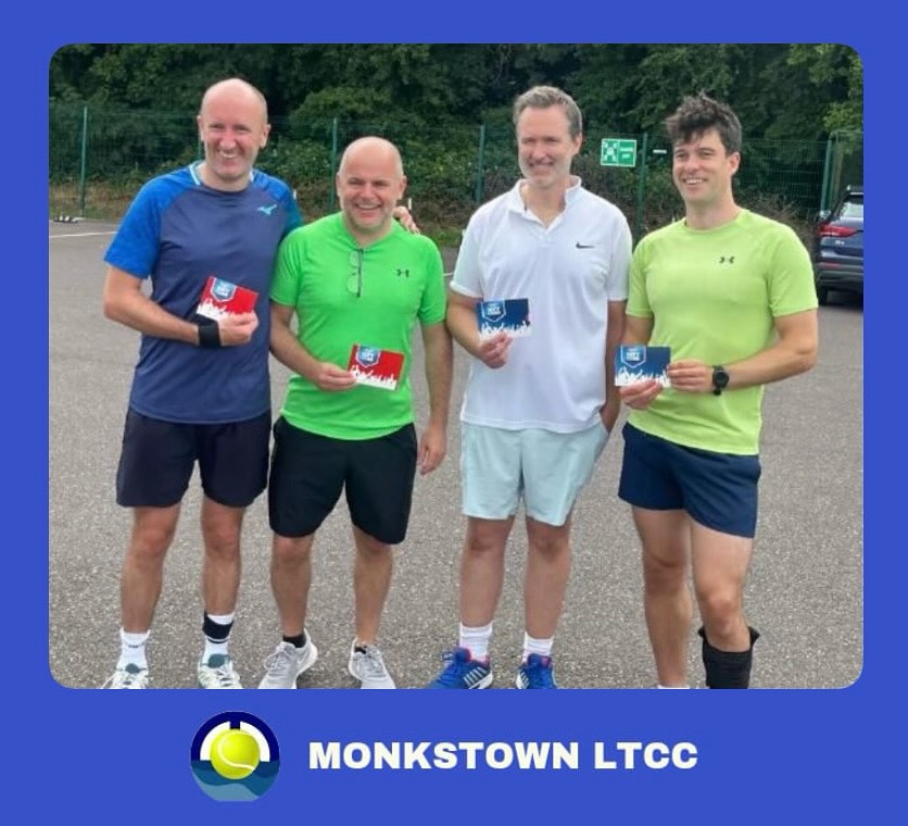 🎾 🎾 🎾
Congratulations to Dave Groeger and his partner James who were runners up in MD3 final in Carrigaline today. Well done lads! 👏 🥈