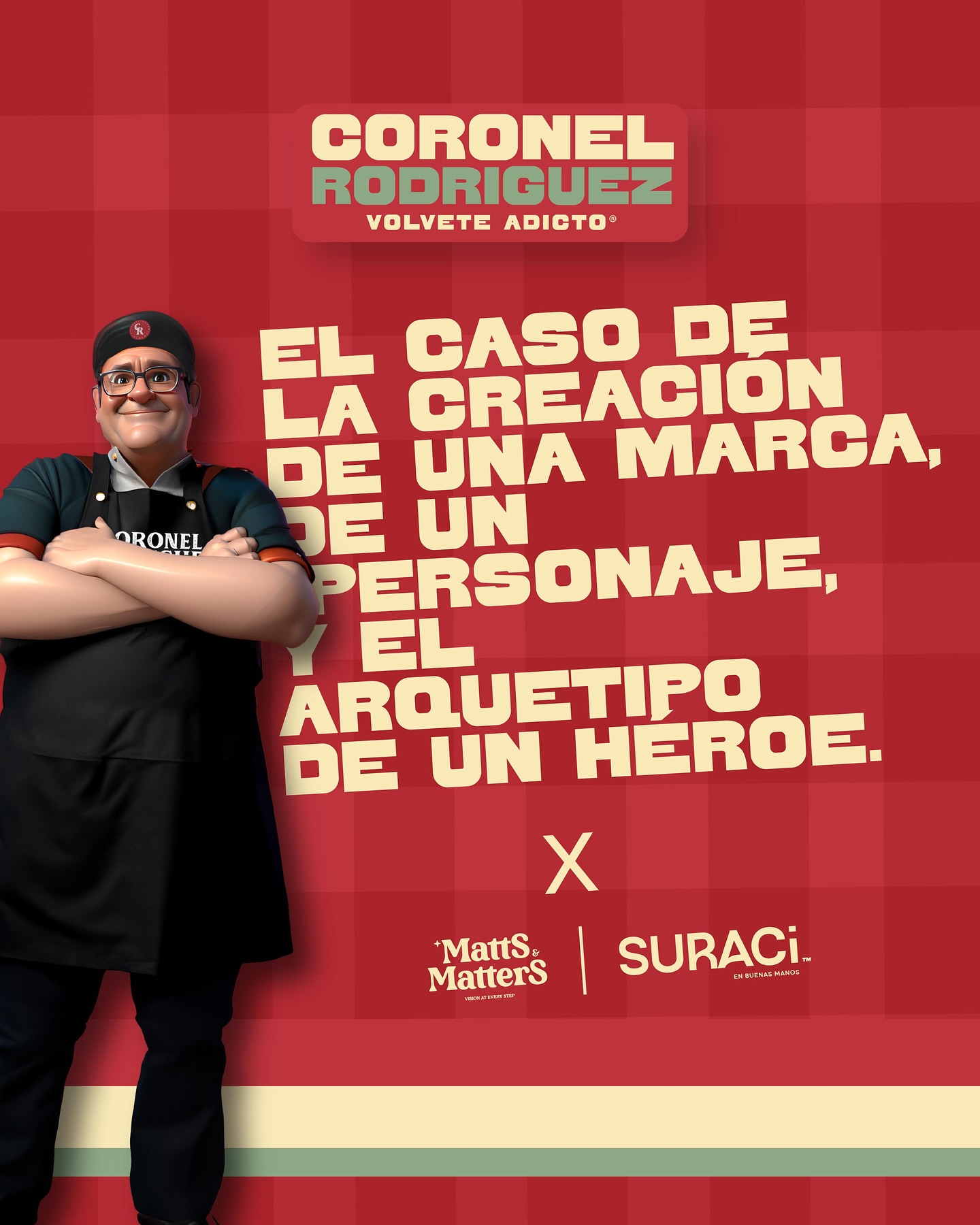 ¿Cómo trasladar el valor de marca personal de un fundador y su posicionamiento a una marca de franquicia escalable? En este caso convertimos el fundador en la marca del negocio. Le dimos vida,jugamos con I.A. y luego lo convertimos en héroe.
Así desarrollamos la identidad de marca de @coronelrodriguezmza para expansión de franquicia junto a @suracifranquicias.
Nada nos hace sentir mejor que desarrollar, impulsar y crecer marcas.
#branding #franquicias #identidaddemarca