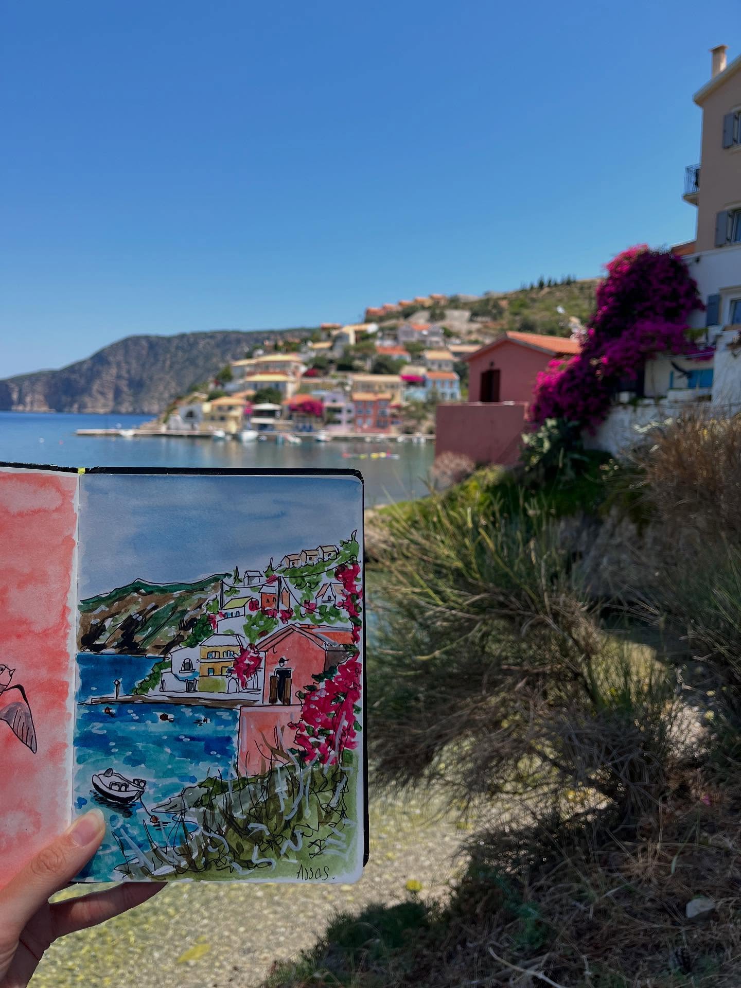 Sketching in Assos 🌺
#art #artwork #artist #draw #drawing #sketch #sketching #sketchbook #sketchbookart #sketchbookartist #sketchbookdrawing #sketchbookpage #greece #kefalonia #assos #foryou #fyp