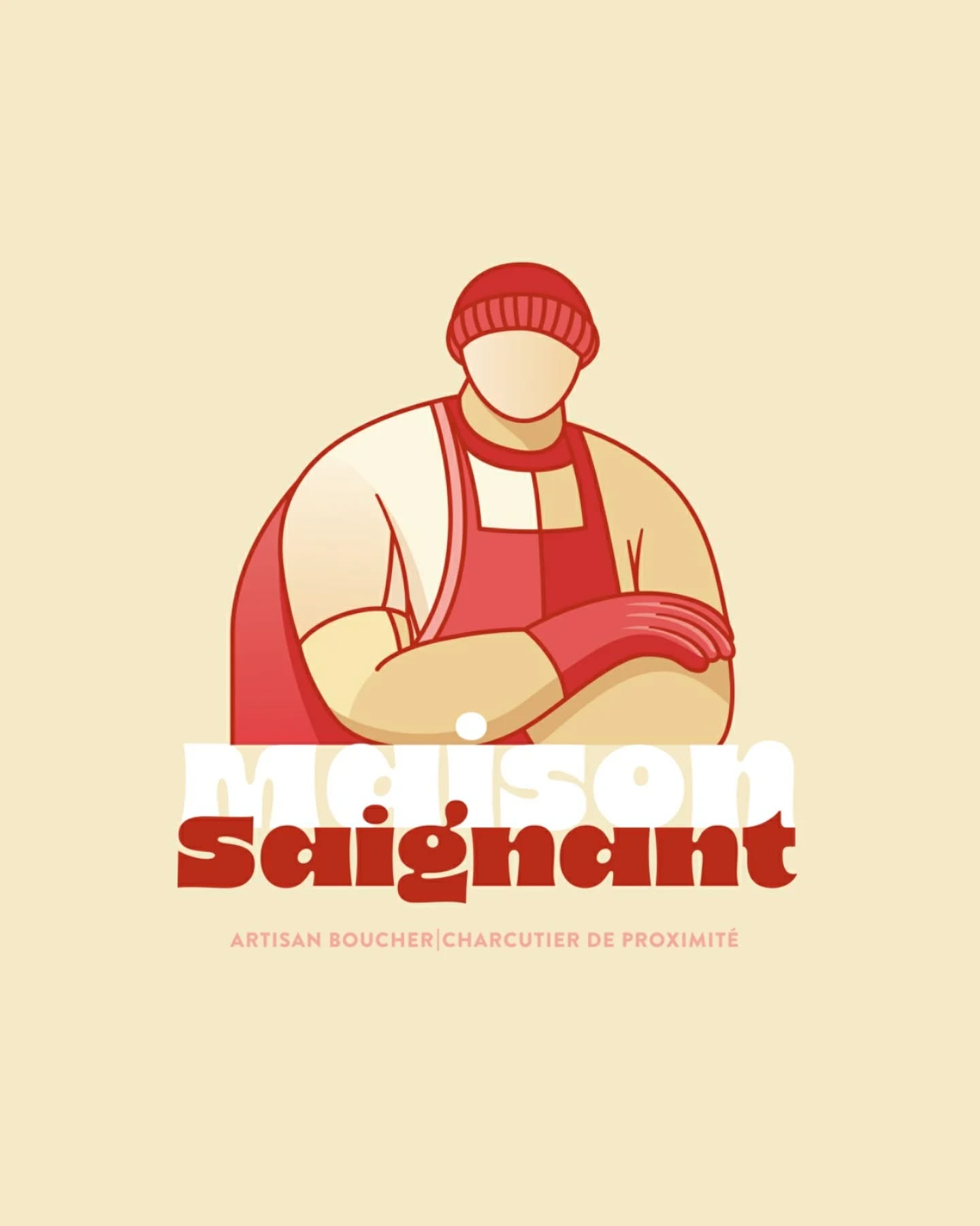 Maison Saignant × identité visuelle × 2025 🥩
Envie de grillades en ce jour ensoleillé ☀️
(flash! - dispo)
#identité #visuelle #graphisme #dessin #tablette #rpuge #beige #boucherie #logotype