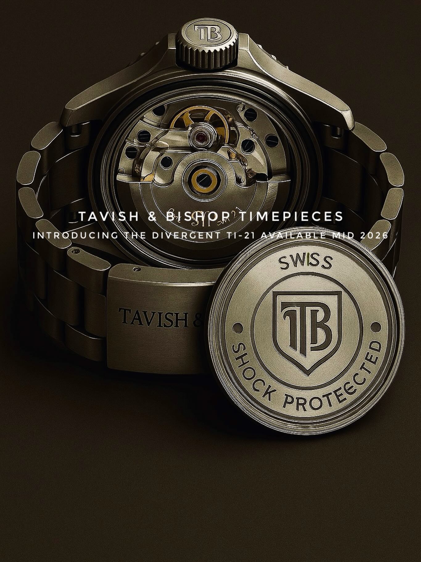 A dream 20 years in the making…A quiet idea, half-sketch, half-wish tucked away in notebooks, conversations, late-night thoughts.
Today, it’s taking shape.
The Divergent Ti-21 is more than a watch.
It’s the result of years of reflection, design, and defiance — a timepiece that honors craftsmanship and clarity over noise.
Made for those who notice the details!Coming mid-2026.
Built slowly. Worn proudly.
#Tavish&BishopTimepieces #DivergentTi21 #WatchesWithStory #IndependentWatchmaker #MechanicalElegance #WristPoetry #TimeWellLived #WatchDesign #TitaniumWatch #LuxuryRedefined #WatchCollector #HorologyLovers #MicrobrandWatch #StyleInDetails #WatchesOfInstagram #CapsuleStyle #WristGame #ComingSoon #WatchDrop #staydivergent