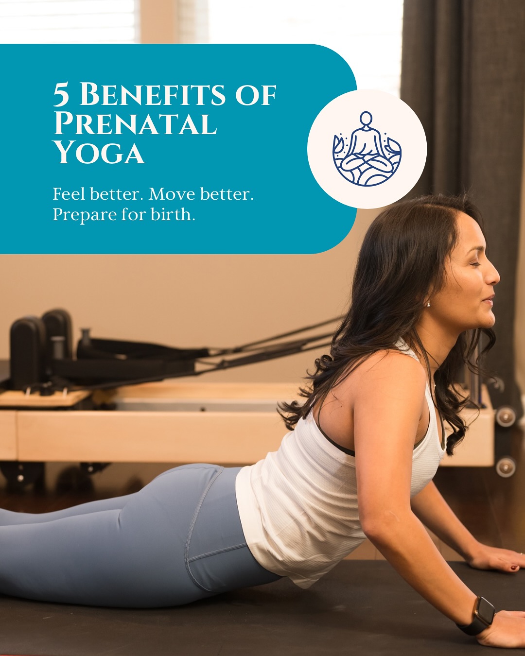 Growing a tiny human? 🤰🧘♀️ Here’s why prenatal yoga might be your new best friend:
✨ Boosts circulation & eases swelling
✨ Improves posture & alignment (hello, low back relief!)
✨ Builds strength + stamina for labor
✨ Reduces stress & encourages better sleep
✨ Deepens your mind-body connection
✨ Supports pelvic floor awareness + breathwork
At Bliss, we love combining therapeutic movement with mindfulness — because pregnancy wellness is about more than just stretching. 💛
#PrenatalYoga #PregnancySupport #BlissPTandPilates #PelvicFloorHealth #PrenatalWellness #PregnantAndEmpowered #SouthJerseyMoms #PilatesForPregnancy #MindfulMotherhood #PregnantNotPowerless