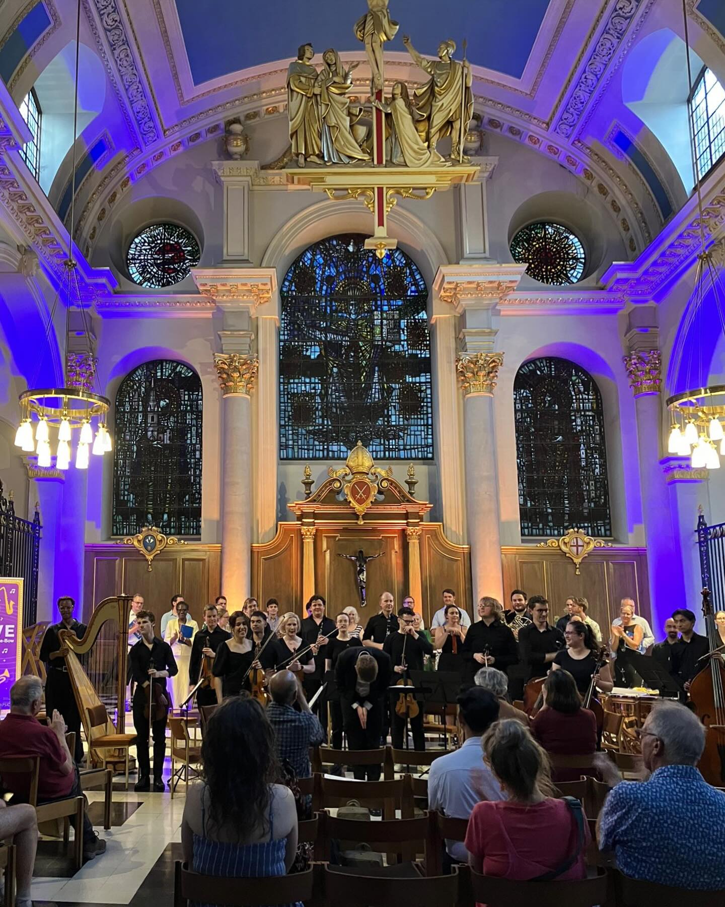 We can’t stay away! Last week we had a blast accompanying the Cheapside Chorus 🎻 Now time for a rest before we release details on our next season - stay tuned!