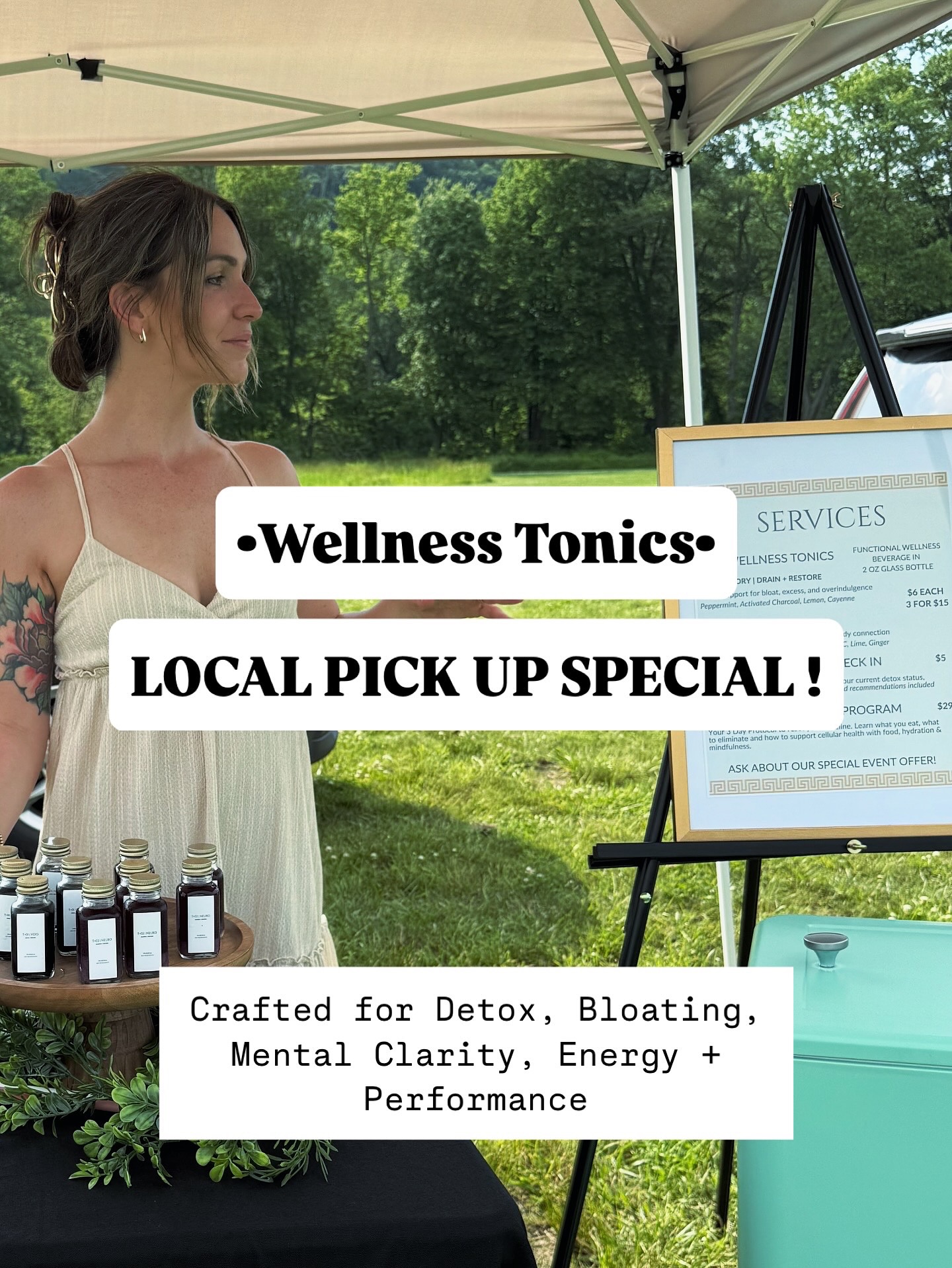 Had extra inventory from this weekend’s event — so I’m giving YOU first dibs 👀
🍋 These fresh wellness tonics are made for clarity, focus + detox — and they’re available for **local pickup in Endwell** or porch drop-off while supplies last.
⚗️ T+01 | VOID – detox + reset (w/ activated charcoal + peppermint) •Also great for hangovers 😉
⚗️ T+02 | NEURO – focus + clarity (w/ butterfly pea + alpha-GPC)
✨ $6 each or 3 for $15
📍 DM to claim. Limited batch. 3-day shelf life.
Let’s get you reset for the week 💚
#thetoniclab #cleansewithchristina #binghamtonwellness #detoxtonic #focusdrink