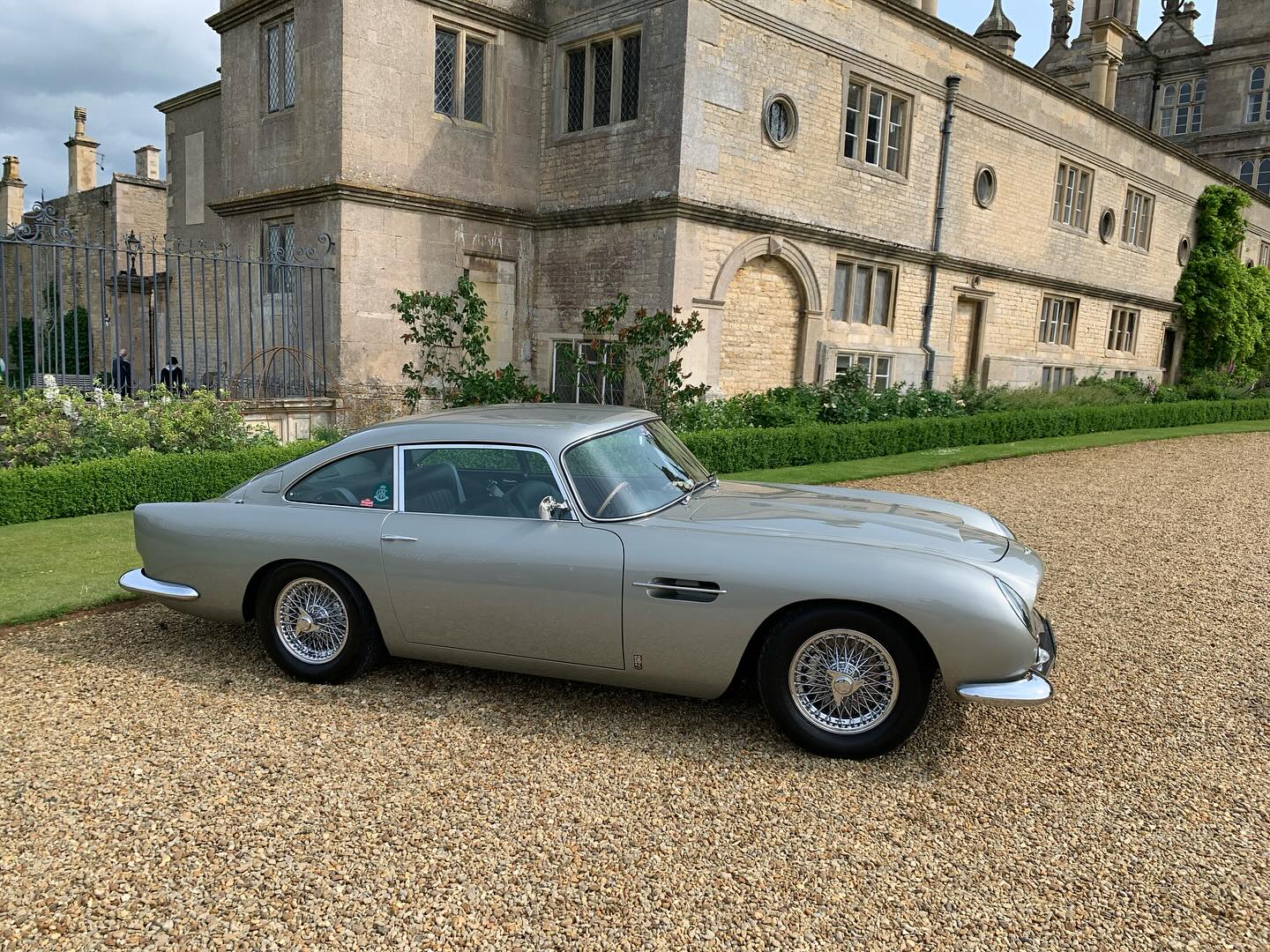 Nice result for this DB5 we restored at the recent AMOC Burghley house concours #DB5 #amoc #the best team.