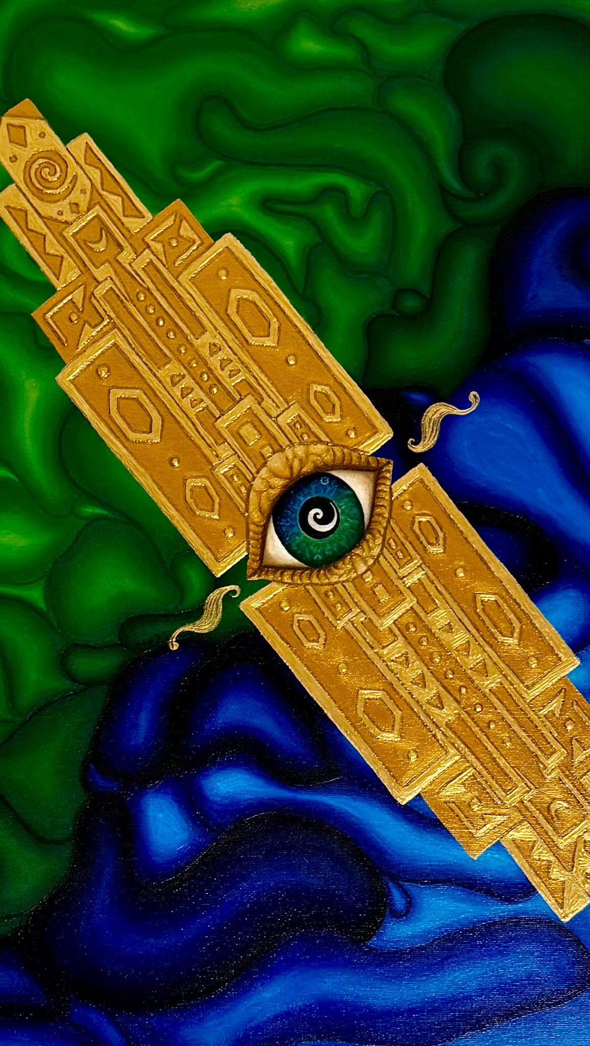 A journey in strokes ✨🎨 — here’s a little compilation of the process I’ve been sharing snippet by snippet. Watching it all come together is always my favorite part. #timelapseart #paintingprocess #artistatwork #abstractart #creativejourney #artinmotion #acrylicpainting #timelapse #colorfulart #inspirecreativity #artdaily