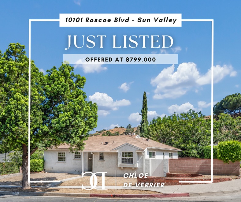 Calling all investors, developers and buyers with a vision! ✨ OPEN TODAY Sunday 6/22 from 2-5 PM
Address: 10101 Roscoe Blvd, Sun Valley
Offered at $799,000
3 BD | 2 BA | 1240 SQFT | 6,038 Lot
Text or call with questions:
Chloe de Verrier
📲 310.890.9655