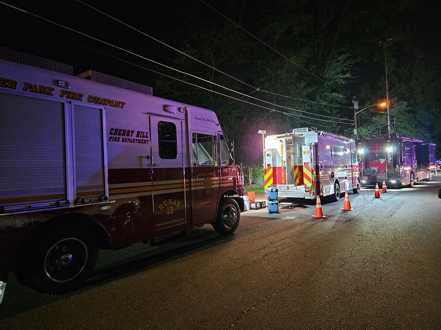 In the late hours of June 21st and into the early morning, Rehab 13 responded to a water rescue incident in Gloucester Township.
Our team was on scene to support first responders, providing hydration, nourishment, and relief throughout the overnight operation. We were honored to assist the Glendora Water Rescue team and other agencies as they worked tirelessly.
Water rescues are a stark reminder of the unpredictable nature of emergency response, and of the strength and dedication of those who answer the call.
#Rehab13