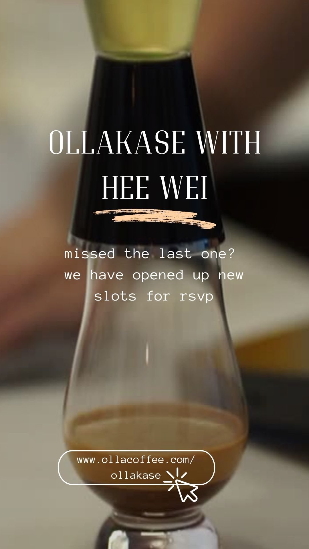 We had a great session of coffee Omakase. New slots of OLLAKASE with @heenaldo on 13th July is now opened for RSVP.
Sign up via our website or DM us here.
#coffeeomakase
