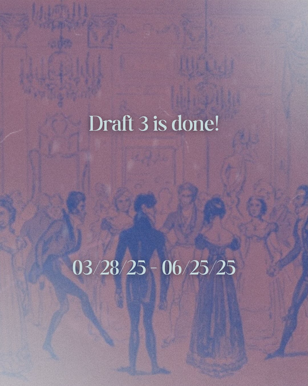 IT TOOK ME LONG ENOUGH! Draft three is officially done. Now it is time for line edits and copy edits! Yayyyyyy
#bookediting #writing #christianauthor #regencyromance