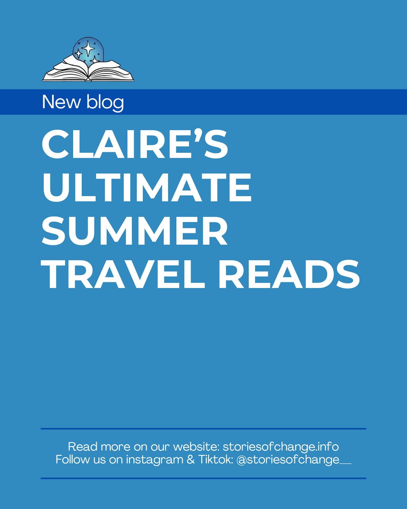 In the middle of the summer travel season, here are some of the best summer travel reads that you can pick up!
#bookstagram #share #readers #storiesofchange #onepageatatime #books #communitymatters #literacy #booklover #bookaddict #bookgirlie #fantasyreader #fantasy #romance #explore #foryou #viral #trend #Trending #booktok #bookcampaign #campaign #author #read #storiesofchange #onepageatatime #blog #stories #YouthVoices #change #storiesofchange