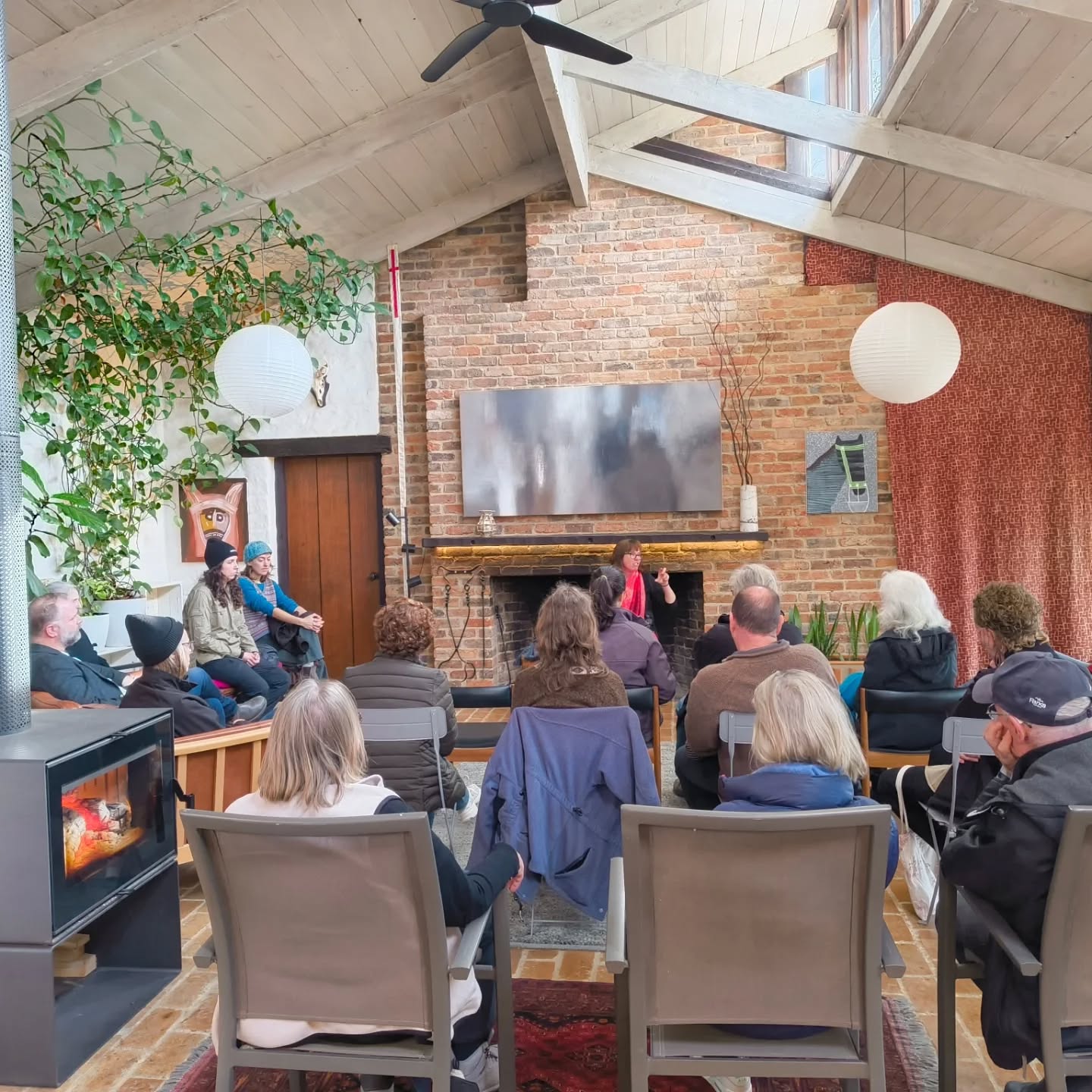 We were very pleased to host a Trust for Nature event on the co-op today. It was an opportunity to hear about the Birrarung Parcels Project in which TFN is working with landholders and key stakeholders along the Birrarung to protect habitat and improve the health of our waterways as part of Burndap Birrarung burndap umarkoo (the Yarra Strategic Plan).
TFN have identified habitat on private land along the Birrarung that, if protected, could become critical links in the corridor along the river, supporting its status as a single, living entity. Through the project, TFN will be promoting the benefits of conservation covenants and encouraging landholders to help restore the health of this precious waterway.