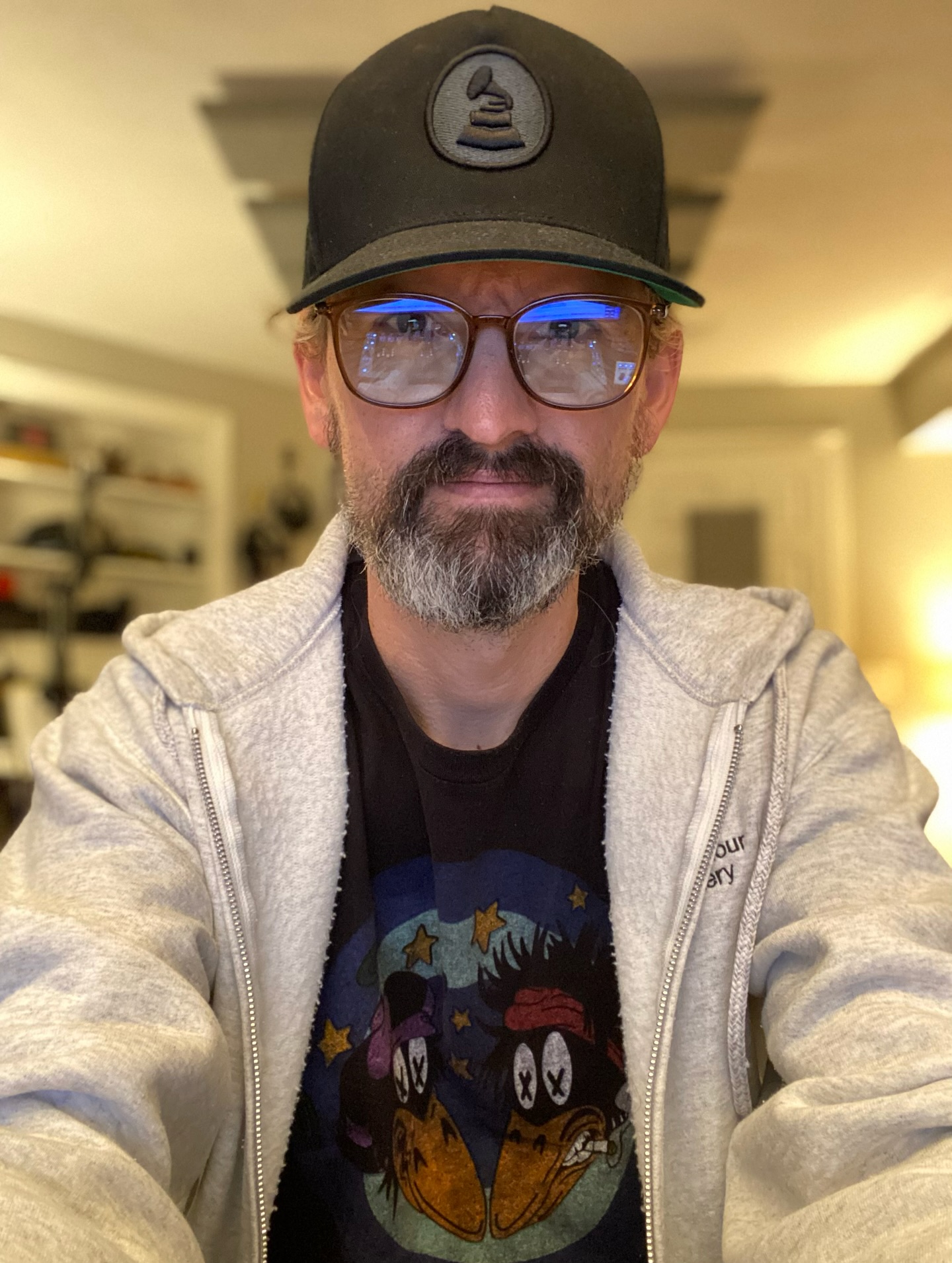 Feeling grateful to be back in my studio doing what I love. Took some time off but coming back stronger than ever. New music on the way!