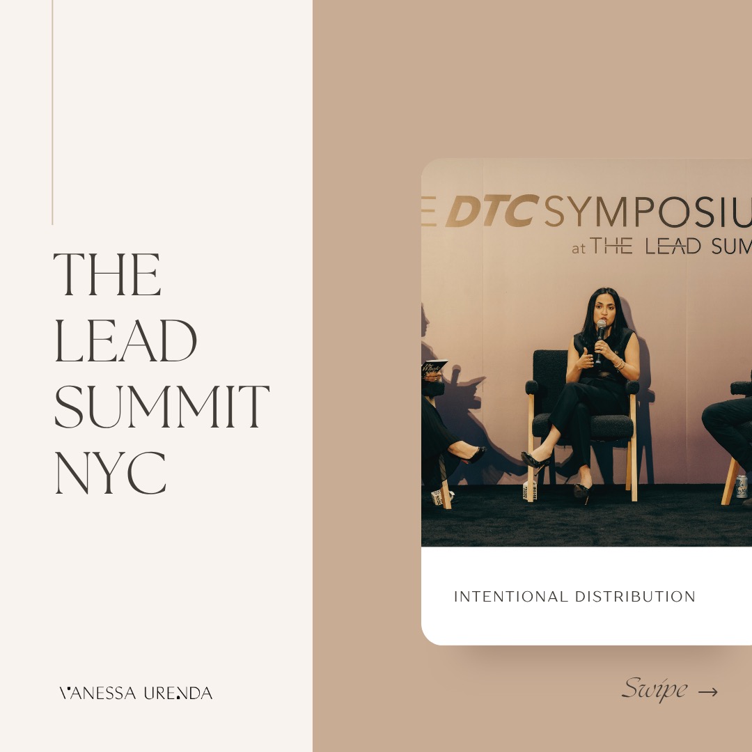 Speaking at @theleadco in NYC was an absolute joy! Sharing the stage with @hellojupiter Founder Robbie Salter was insightful and a great time! We spoke about building profitable wholesale strategies to support long-term growth. ⬇Some highlights from our convo ⬇
⏩ INTENTIONAL DISTRIBUTION: Building retail partnerships as an extension of your brand will provide ACCESS to customers to discover your product brand.
⏩ CURATE ASSORTMENTS: Customizing assortments to be a perfect fit for each retail partnership and better serve their customers will lead to HIGHER sell-through.
⏩ LEVERAGE LOCALIZATION: Zero-in on local market trends, shopping patterns, cultural behaviors to better merchandise an assortment and better position your products on a localized level.
OMNI-CHANNEL strategy should be a layering process where wholesale supports DTC and creates a higher-quality experience for your customer overall 💡