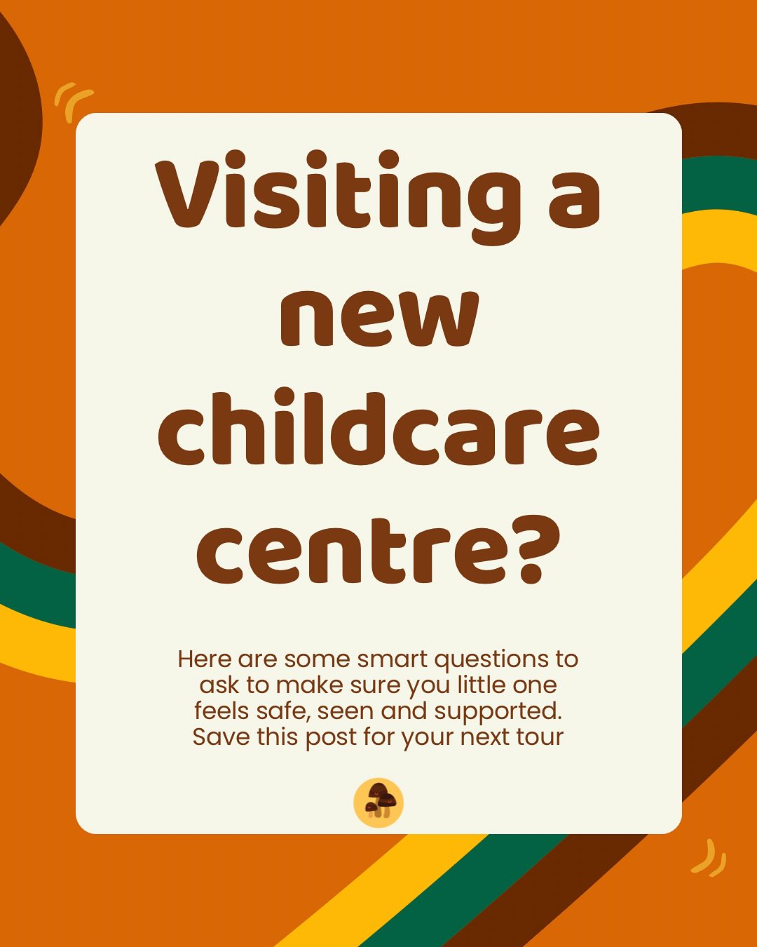 These are the must-ask questions to make sure your little one will feel safe, supported and seen.
💛 Save this for your next visit
💬 Share with a friend who’s on the hunt
👶 Because every child deserves a place where they can truly thrive