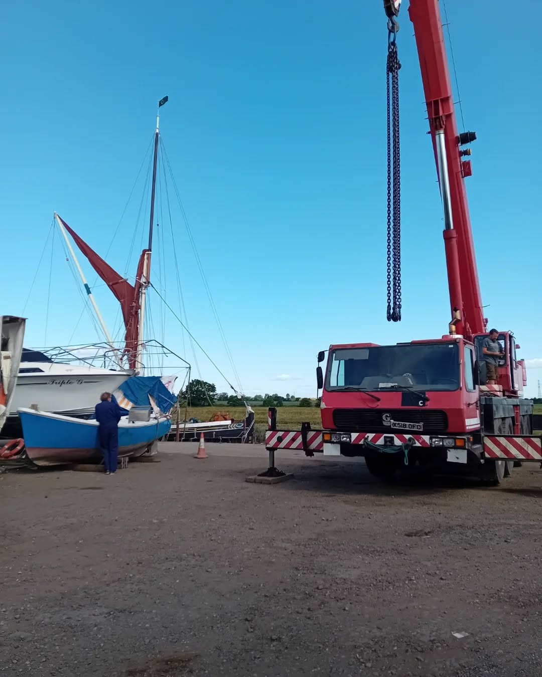 Road trip to Faversham to collect our 'new' workboat. Thank you to Toby and his helpful team at Ironwharf Boatyard.