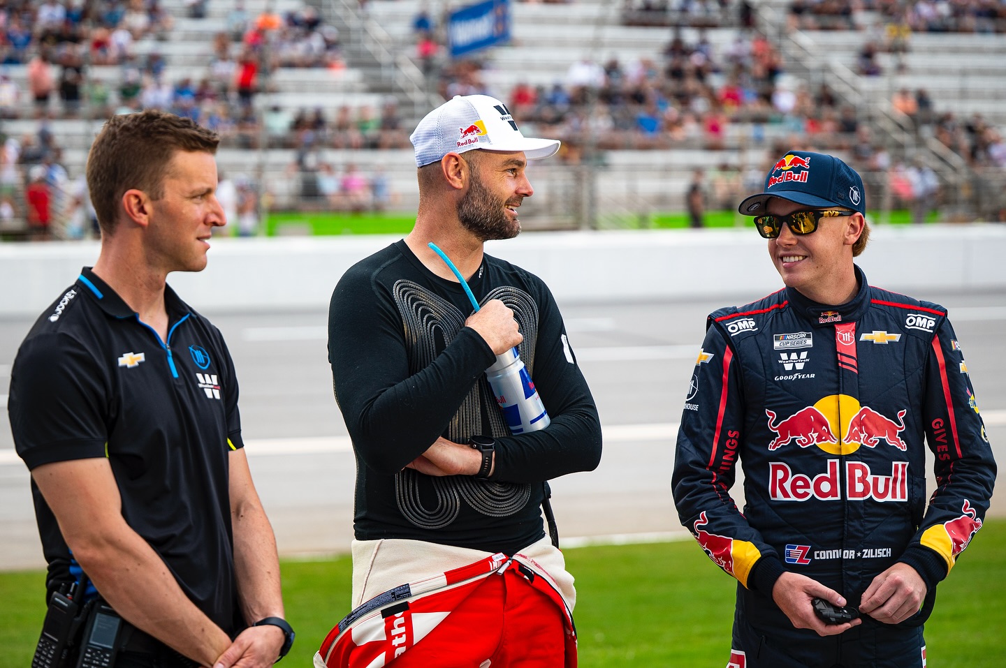 P11 in my 3rd cup race last night in Atlanta! Great night surviving the chaos and getting a solid finish out of it. Thank you to @redbullusa and @teamtrackhouse for making it all possible. Can’t wait for Watkins Glen with this group!