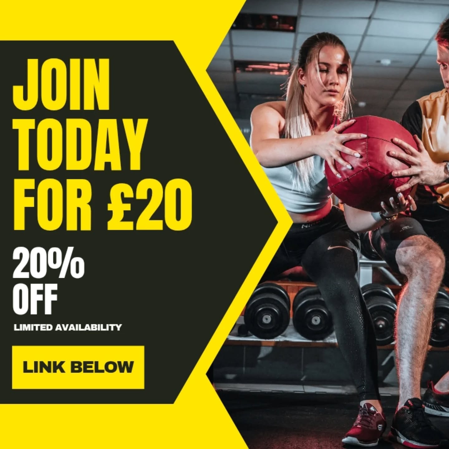 🔥LIMITED TIME OFFER – SAVE 20% on Membership!🔥
Join Clarence Park Health Suite today for ONLY £20/month!
✅ No Joining Fees
✅ No Minimum Term Contract
✅ Members Only Gym – Train in a Focused & Friendly Environment
👊Join Online: https://buy.stripe.com/eVq4gzfEl3hE75Bd19cfK3k
Whether you're starting your fitness journey or getting back into routine, this is your chance to join one of Malvern’s gyms at an incredible price!
💪 What We Offer:
Strength & Resistance Equipment:
• Leg Press, Leg Extension & Curl
• Chest Press, Shoulder Press, Lat Pulldown, Seated Row
• Inner/Outer Thigh
• Dumbbells (1-30kg), Barbells, Cables & more!
🏃 Cardiovascular Machines:
• Treadmills
• Bikes
• Rowers
• Cross Trainers
• Stairmasters
🚿 Facilities Include:
• Spacious Changing Rooms
• Showers, Hairdryers & Free Lockers
• Free Parking (Front & Rear of Clarence Park Village)
📍Find Us: Clarence Park Health Suite
415 Worcester Road, Malvern, WR14 1PP
📞 01684 869002
🌐 www.ClarenceParkHealthSuite.co.uk
📩 Message us here on Facebook or email: Matt@ClarenceParkHealthSuite.co.uk
🗓 Open 7 Days a Week
• Mon–Fri: 7am–9pm
• Sat & Sun: 8am–6pm
💥 LIMITED discounted memberships available – Offer Ending Soon!
👊Join Online: https://buy.stripe.com/eVq4gzfEl3hE75Bd19cfK3k
Need a little help getting started? We’ll create a FREE Personal Training Plan, including a Session Plan & Nutritional Guidance tailored to your goals.
Spaces are limited. Join now and take the first step towards a fitter, healthier you – for less! 💥
👊Join Online: https://buy.stripe.com/eVq4gzfEl3hE75Bd19cfK3k