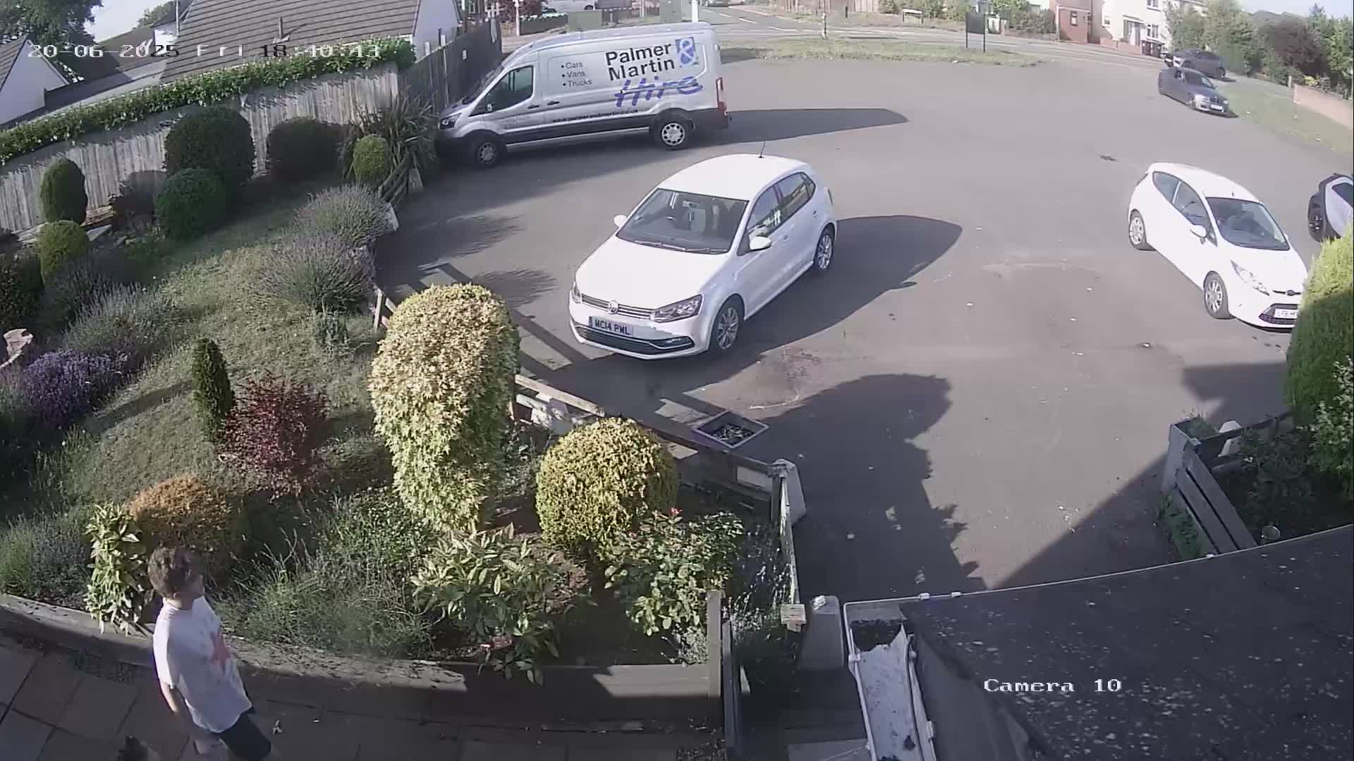 Can anyone name and shame the idiot in our carpark today ? Luckily there was no children out there ! Your licence plate is clearly shown and the police have been notified